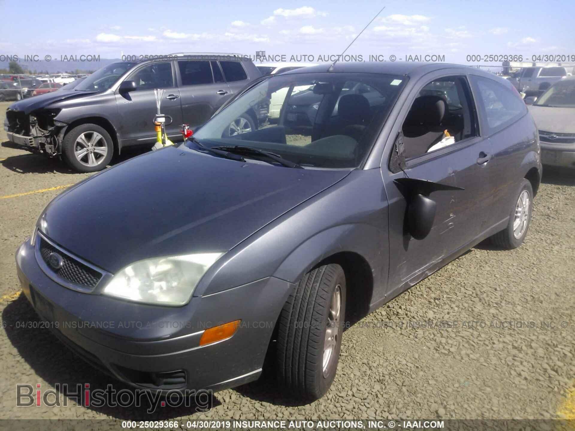 2007 FORD FOCUS - VIN: 1FAHP31N57W309180 - Фото 2