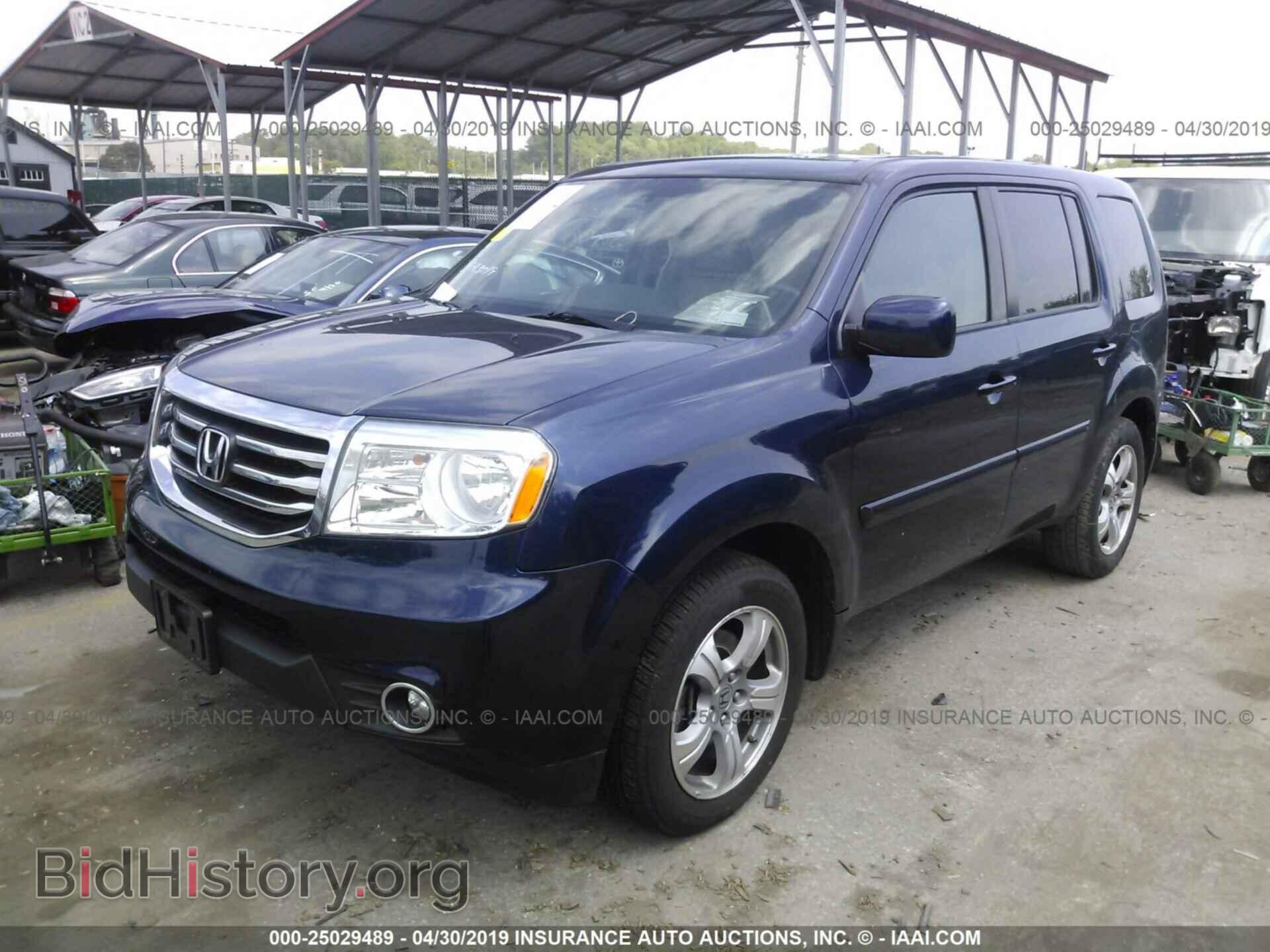 2013 HONDA PILOT - VIN: 5FNYF4H58DB040360 - Фото 2