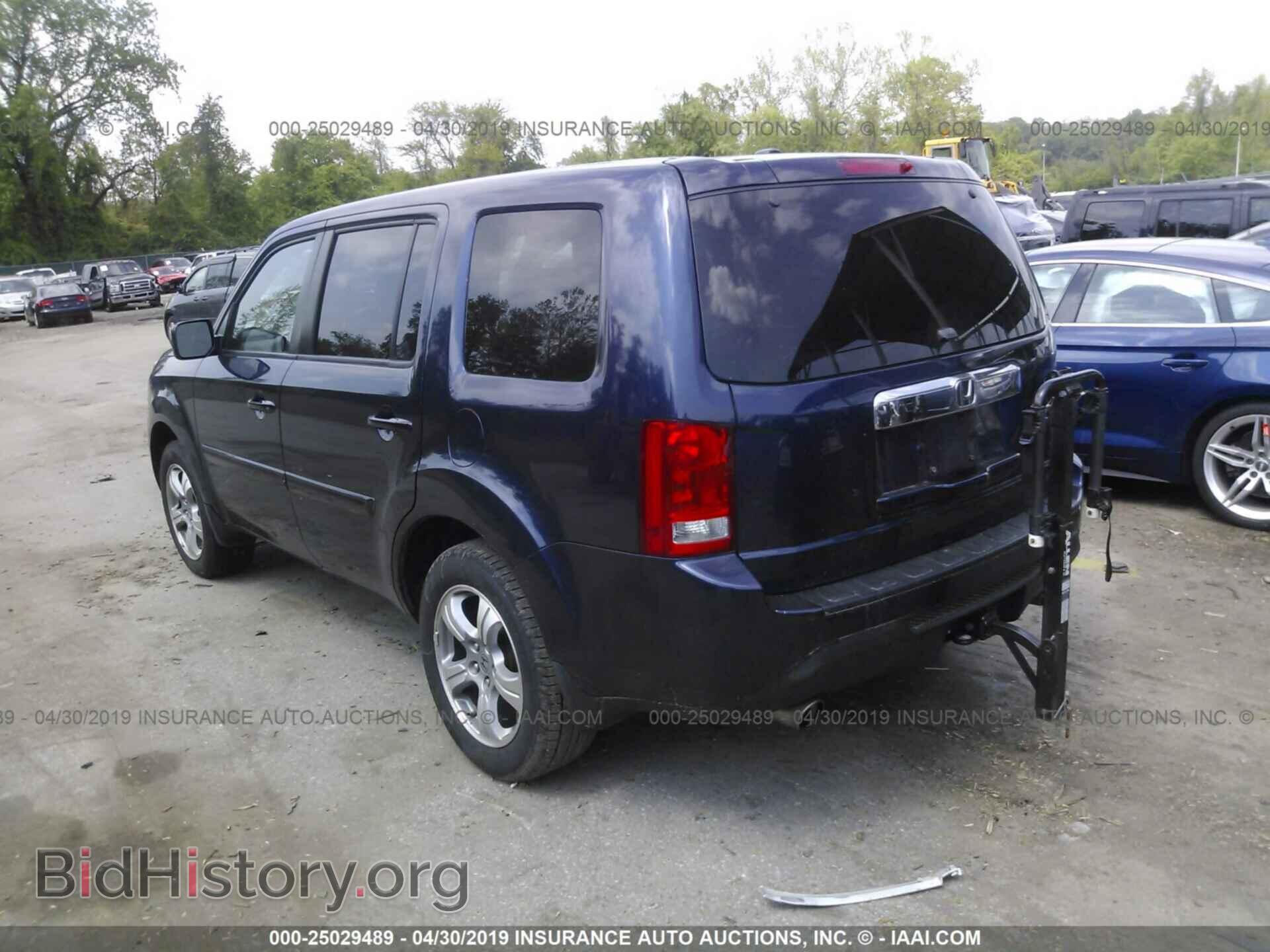 2013 HONDA PILOT - VIN: 5FNYF4H58DB040360 - Фото 3