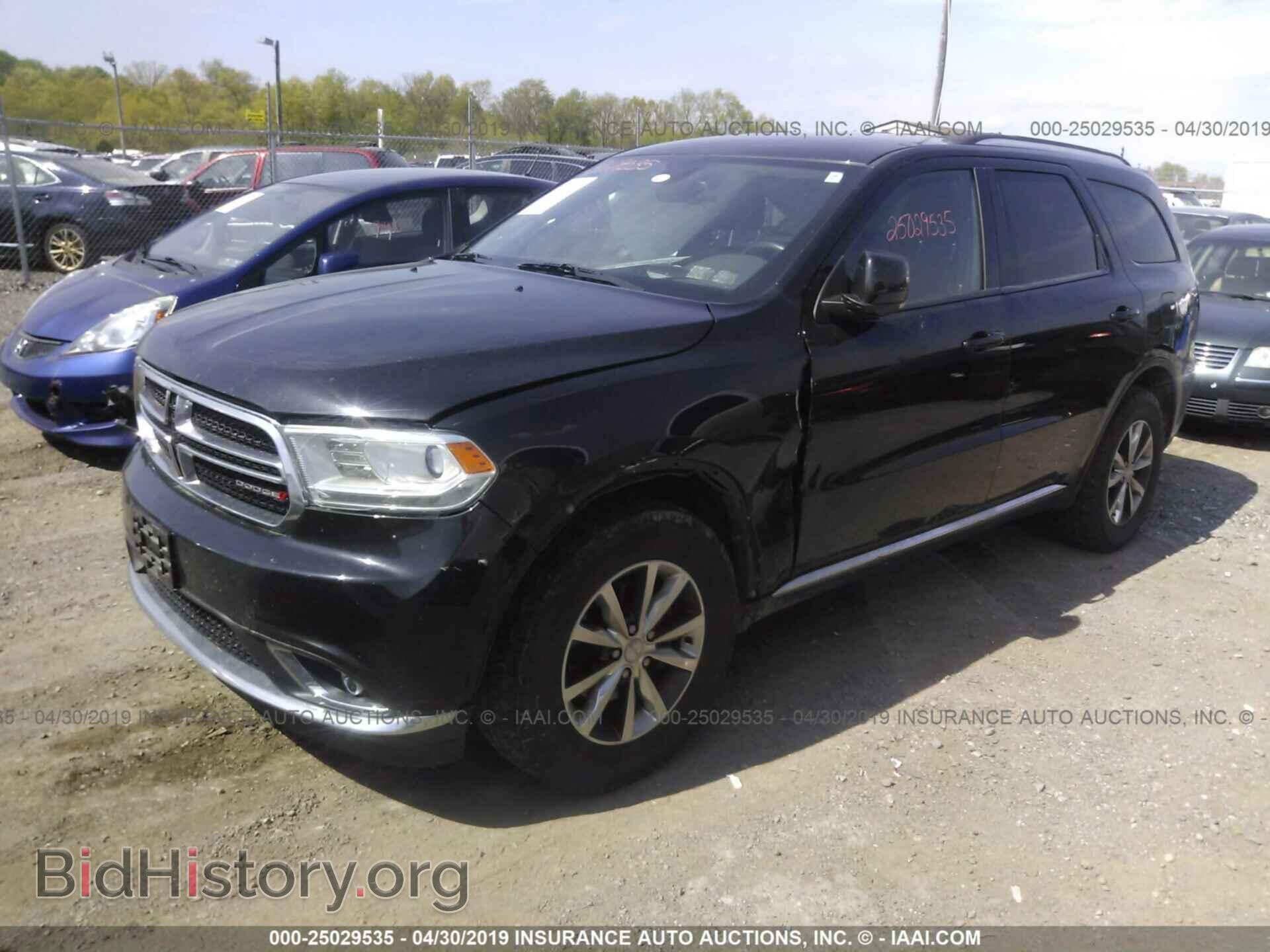 2016 DODGE DURANGO - VIN: 1C4RDJDG6GC340853 - Фото 2