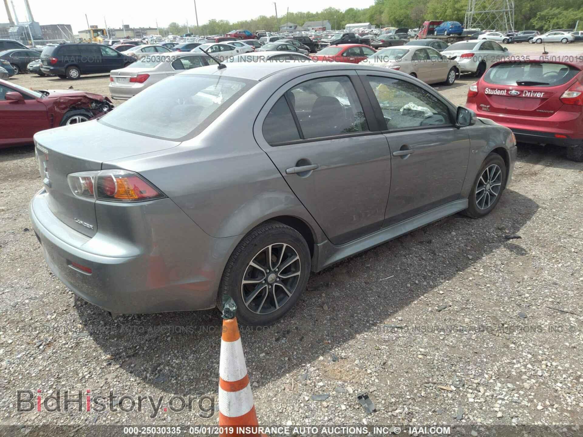 2017 MITSUBISHI LANCER - VIN: JA32U2FU4HU007023 - Фото 4