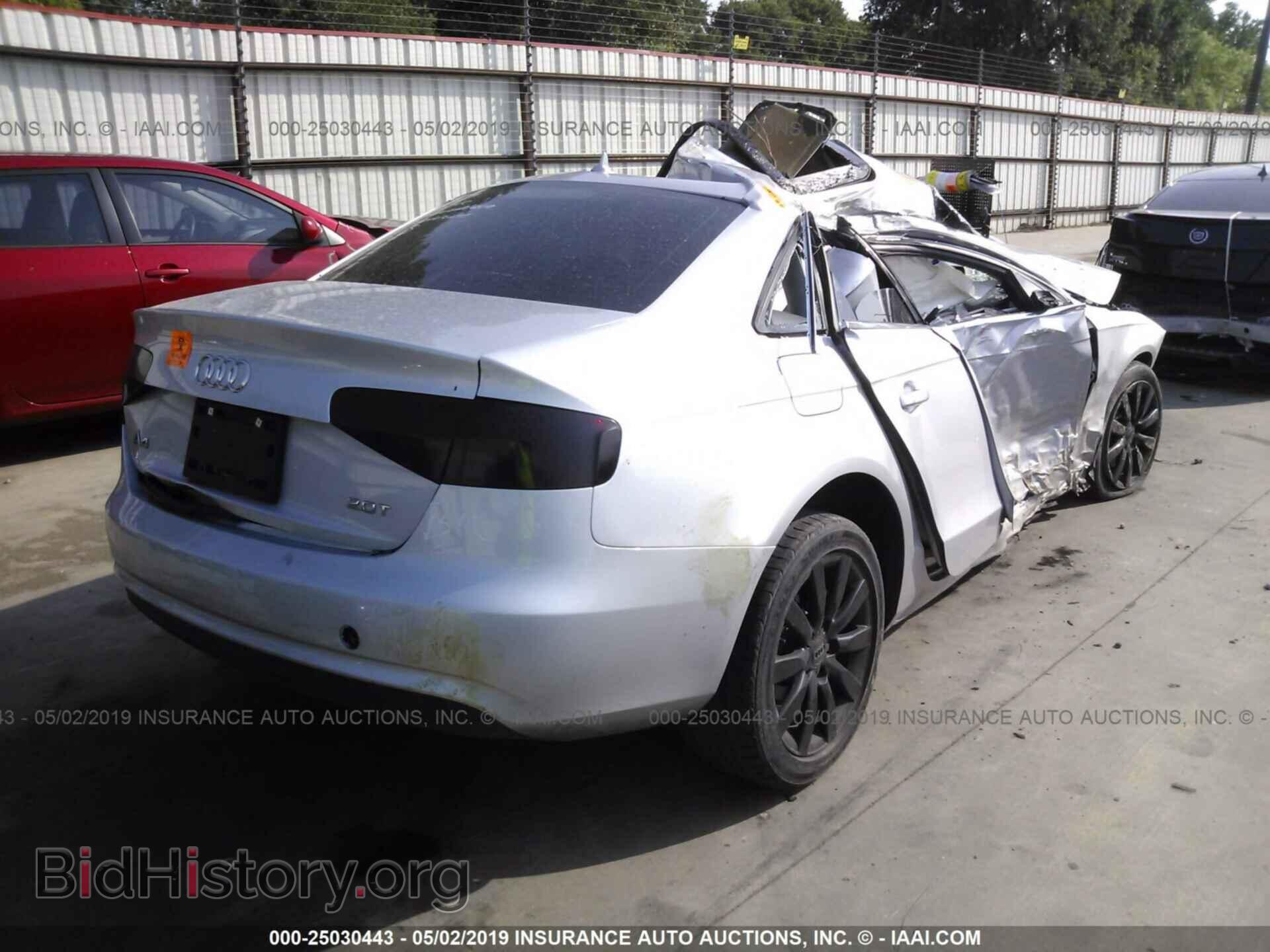 2013 AUDI A4 - VIN: WAUAFAFL4DN010644 - Фото 4