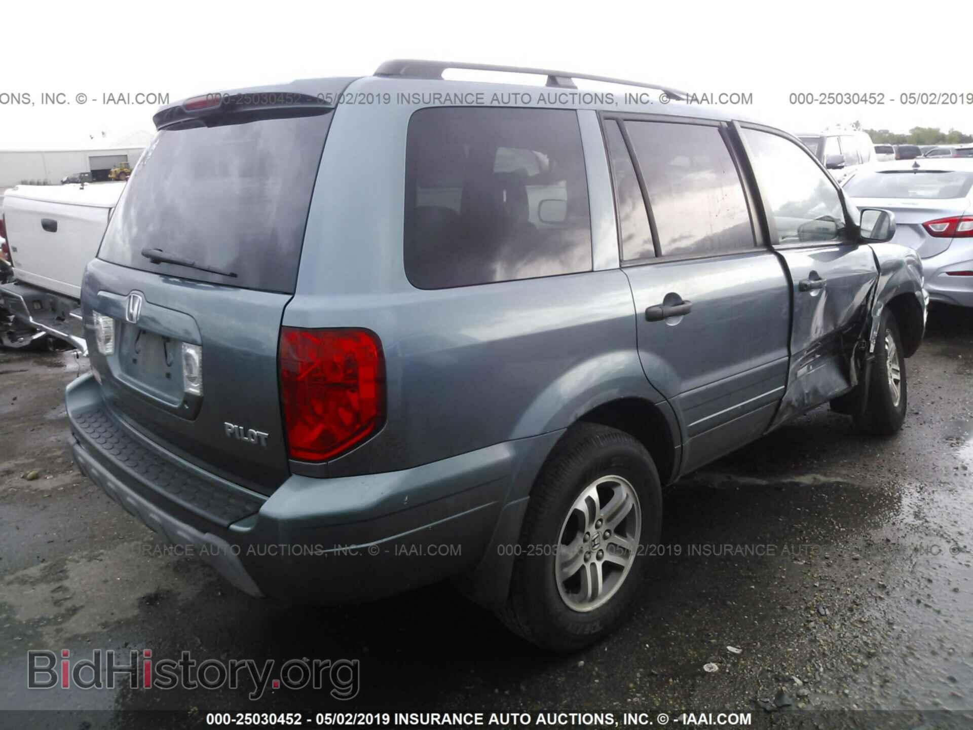 2005 HONDA PILOT - VIN: 5FNYF18445B037348 - Фото 4