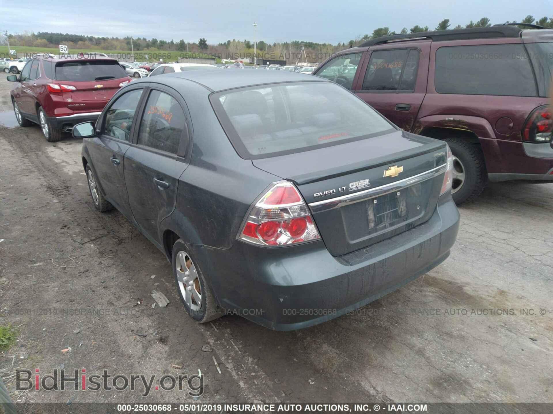 2011 CHEVROLET AVEO - VIN: KL1TD5DE9BB142625 - Фото 3