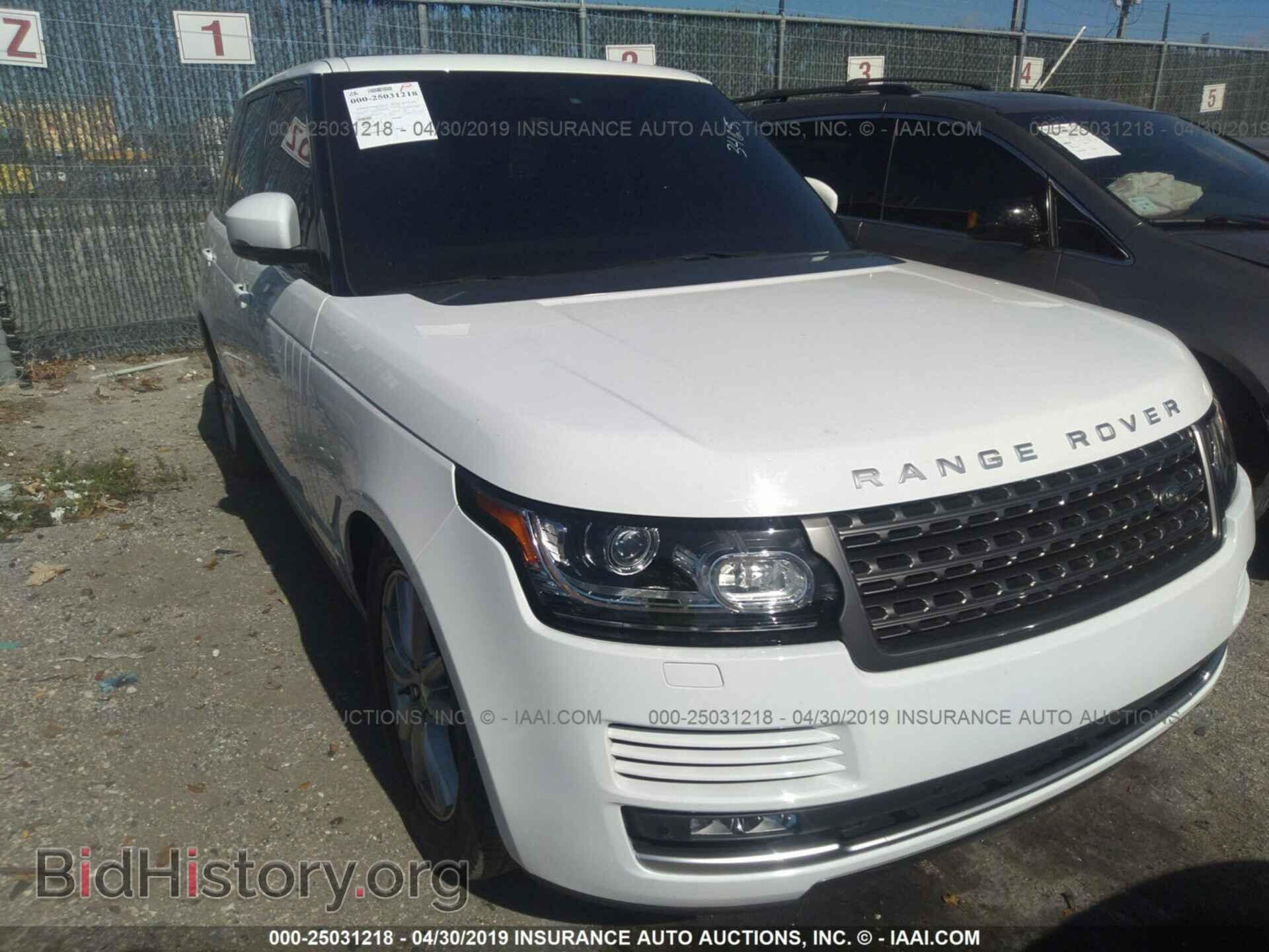 2016 LAND ROVER RANGE ROVER - VIN: SALGR2PF8GA313465 - Фото 6
