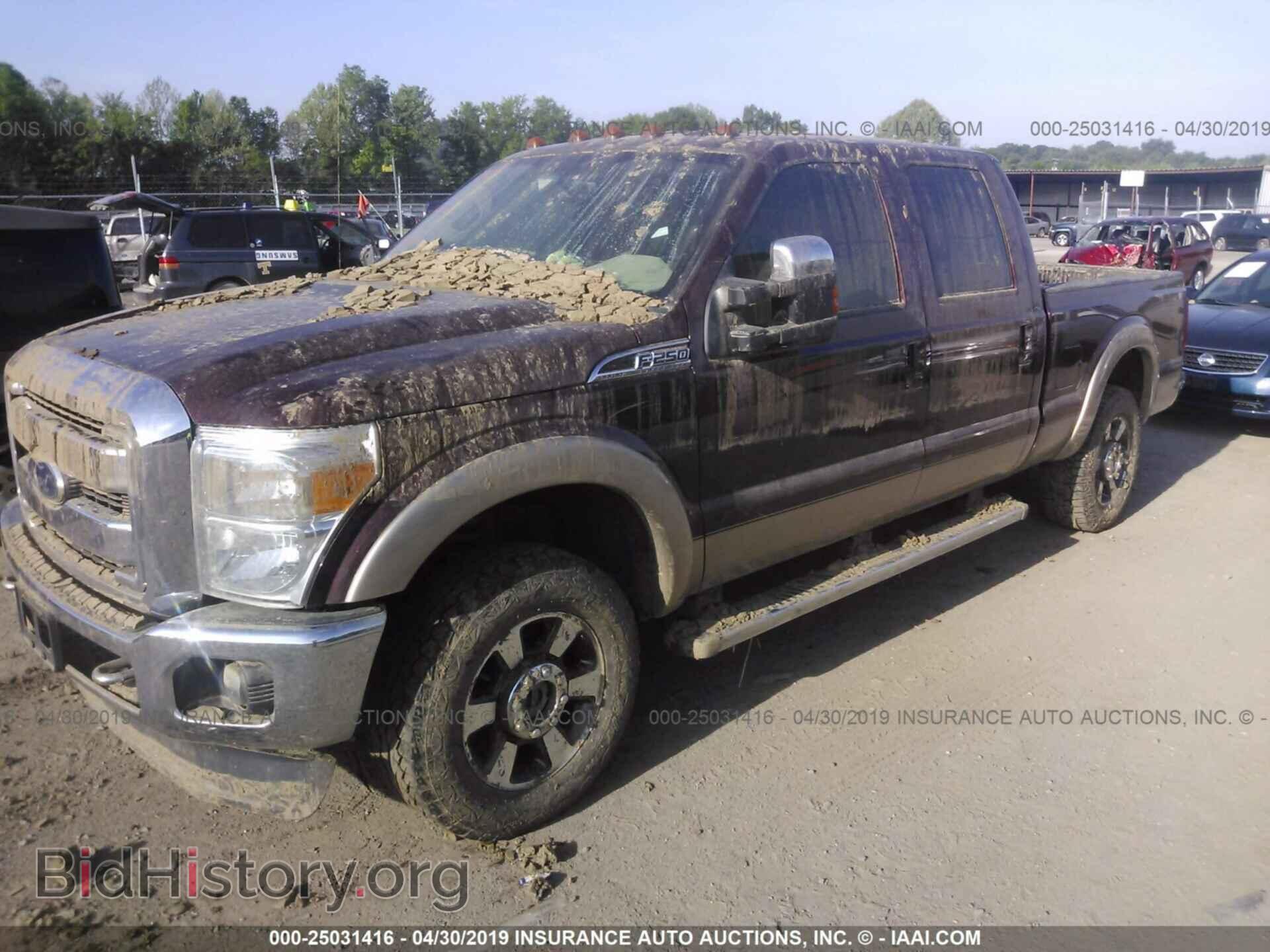 2011 FORD F250 - VIN: 1FT7W2B68BEA01574 - Фото 2