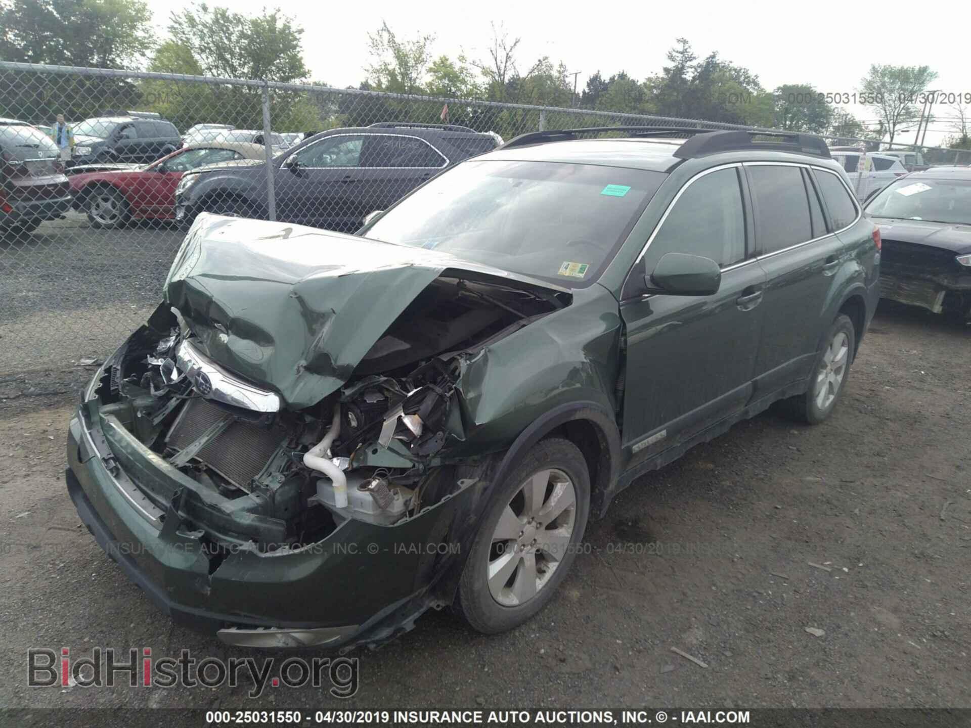 2011 SUBARU OUTBACK - VIN: 4S4BRBCC4B3380330 - Фото 2
