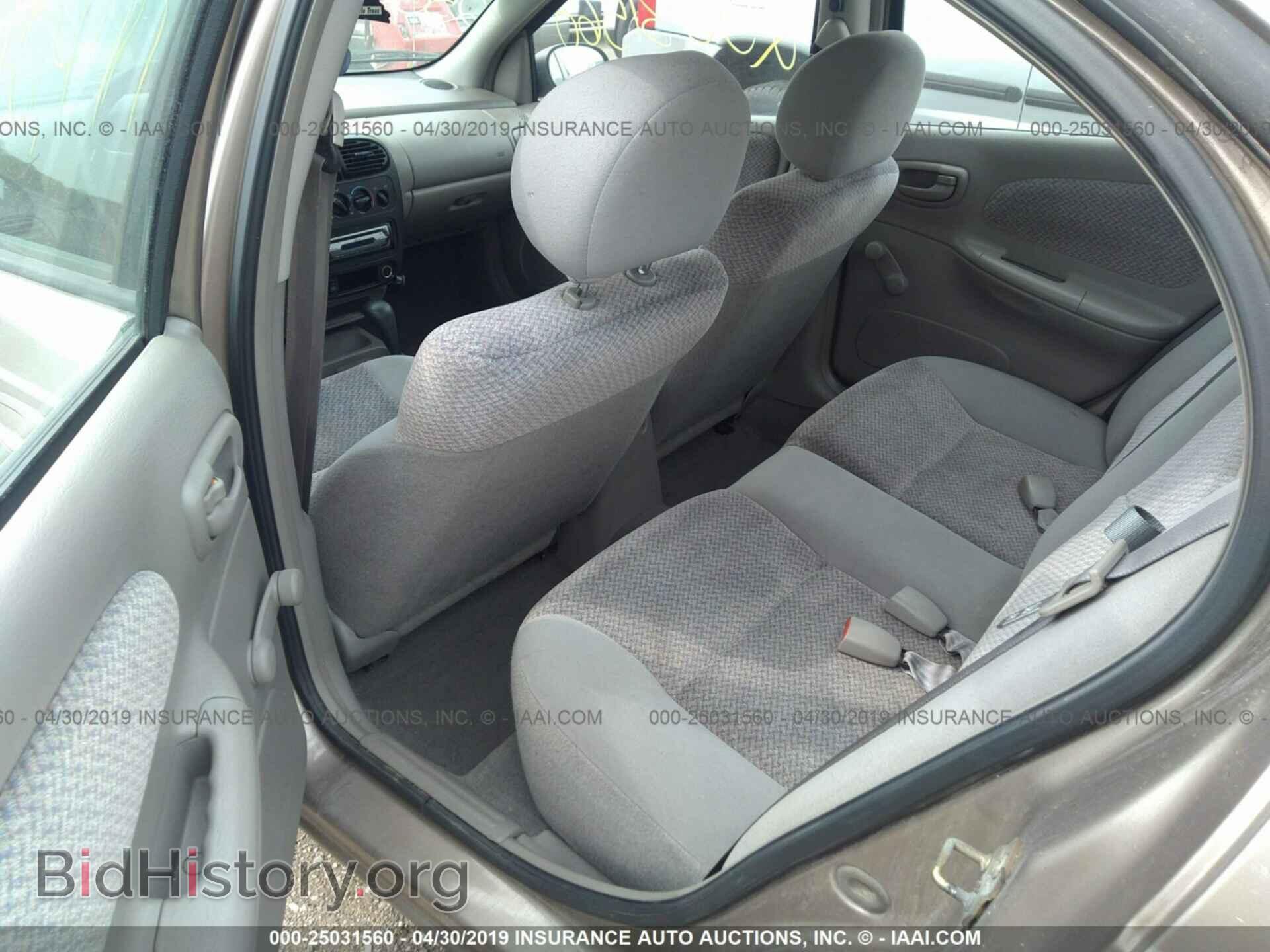 2001 DODGE NEON - VIN: 1B3ES46C91D303587 - Фото 8