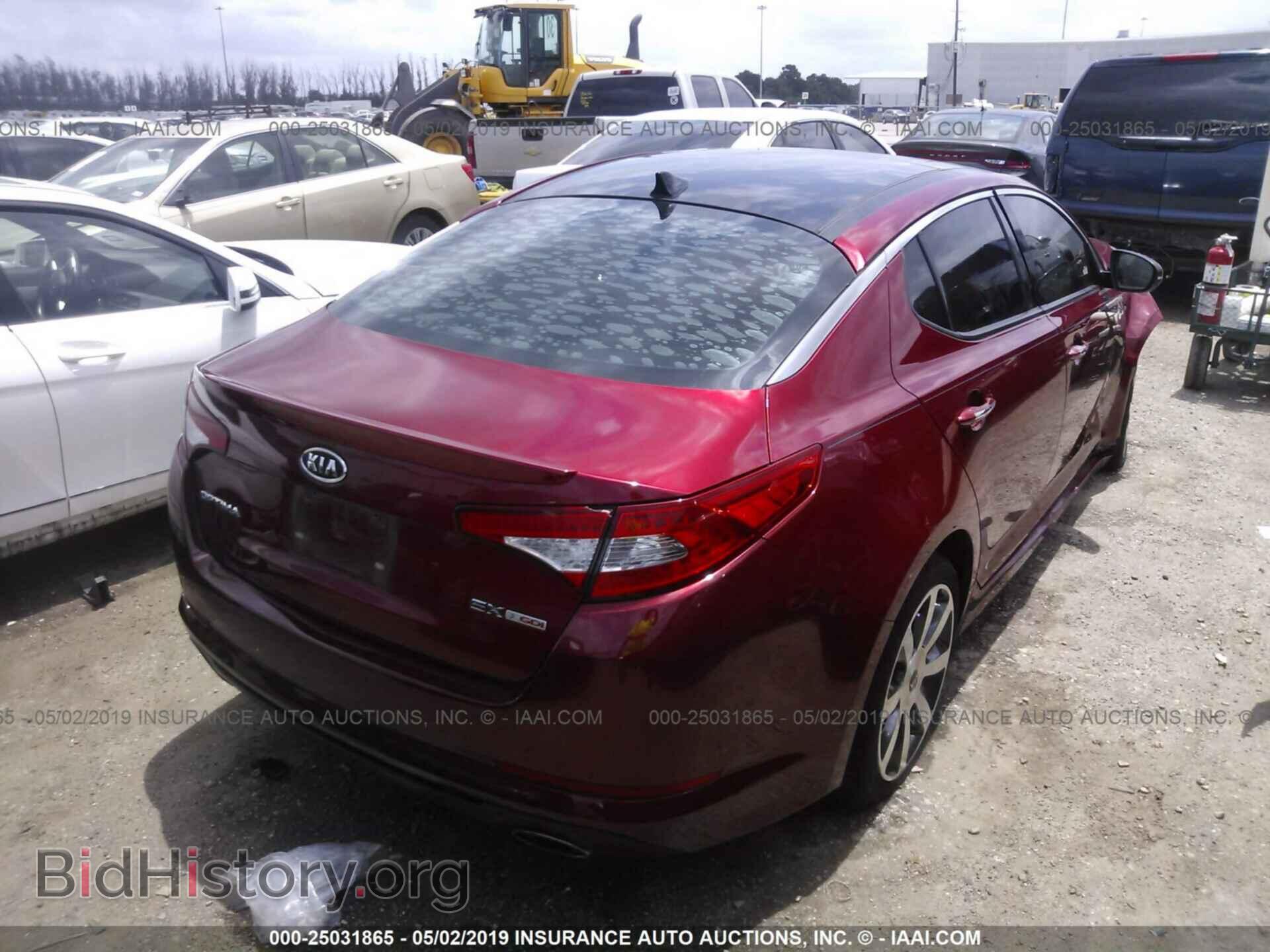 2012 KIA OPTIMA - VIN: 5XXGR4A6XCG060448 - Фото 4