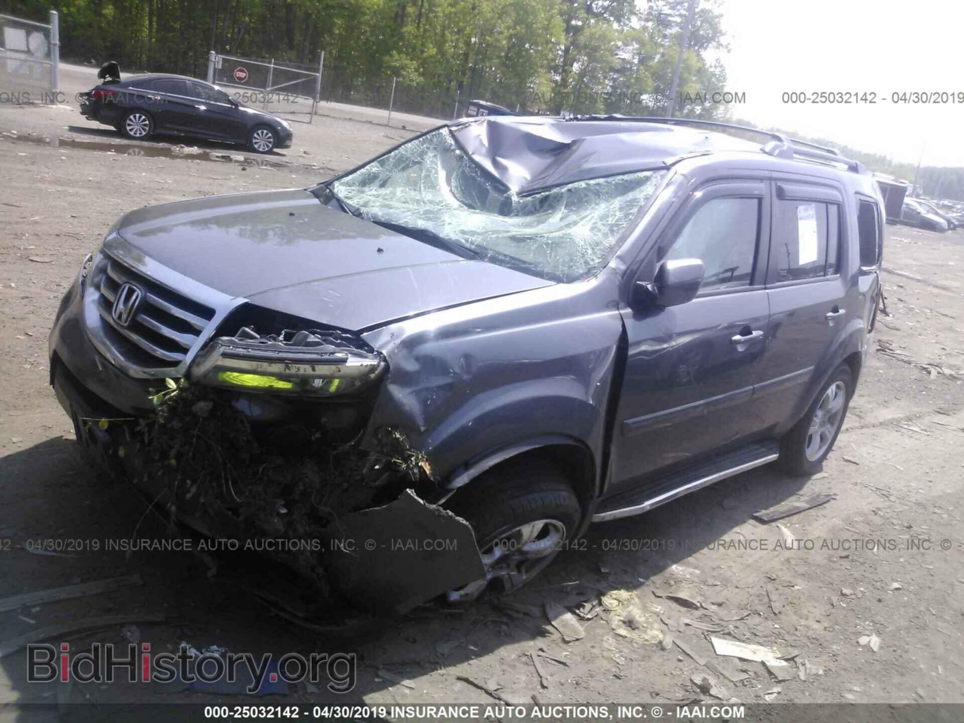 2015 HONDA PILOT - VIN: 5FNYF4H40FB022560 - Фото 2