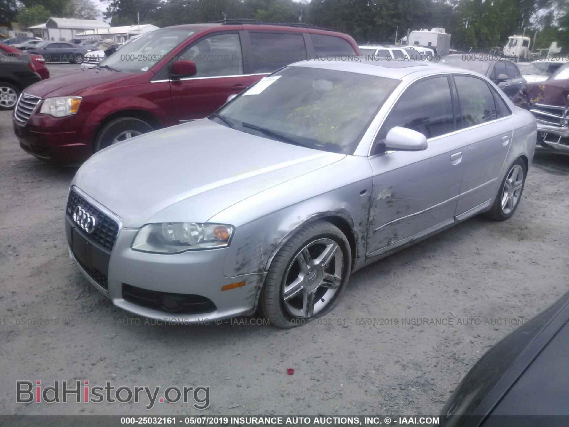 2008 AUDI A4 - VIN: WAUDF78E38A058633 - Фото 2