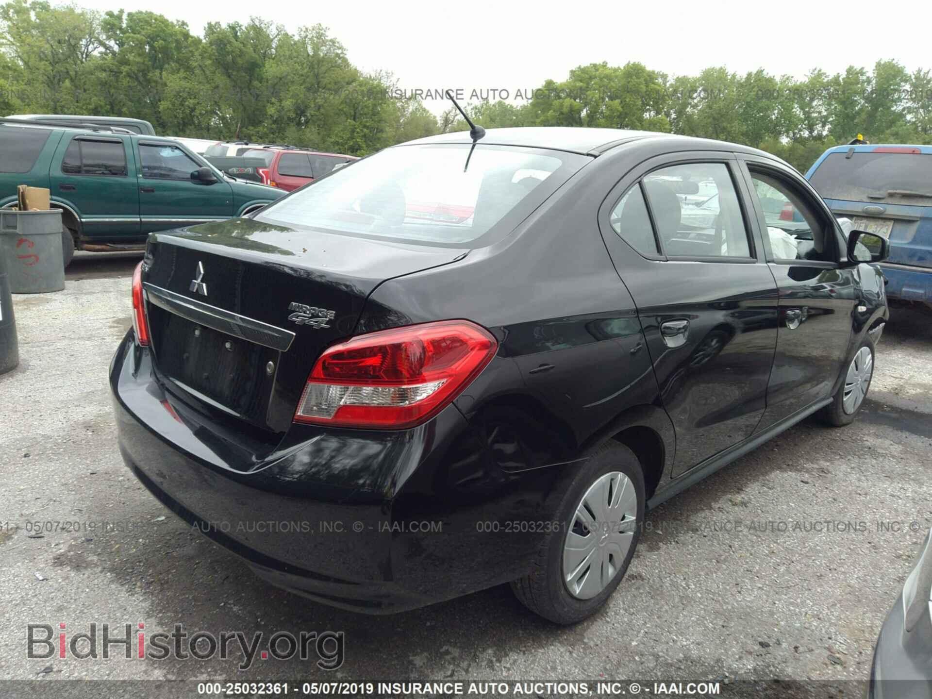 2019 MITSUBISHI MIRAGE - VIN: ML32F3FJ1KHF03037 - Фото 4