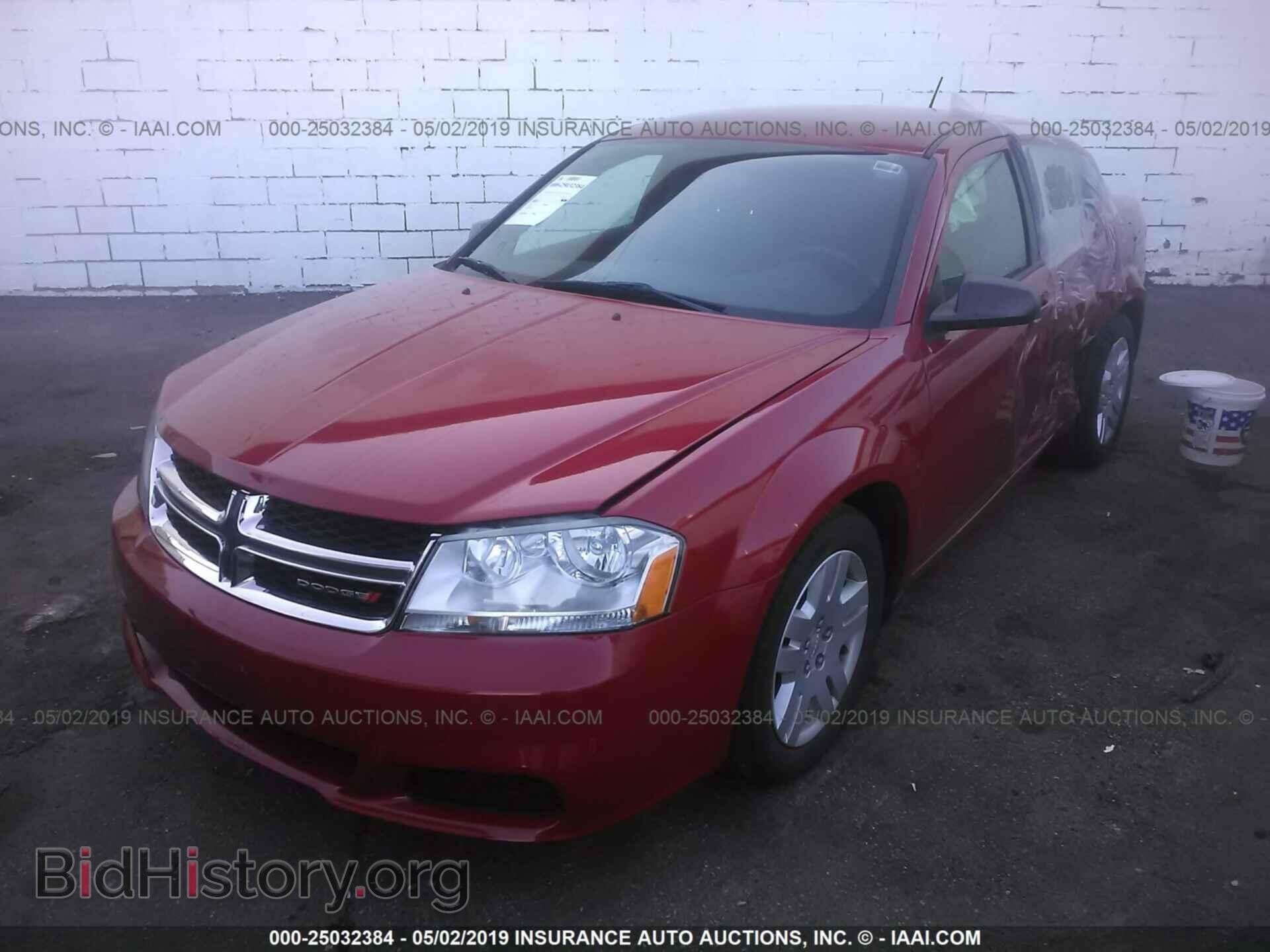 2014 DODGE AVENGER - VIN: 1C3CDZAG6EN130140 - Фото 2