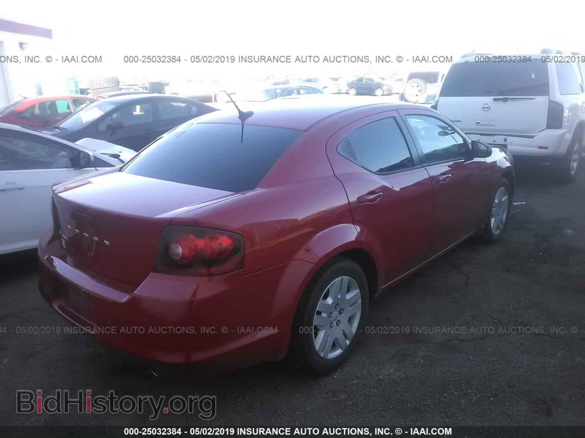 2014 DODGE AVENGER - VIN: 1C3CDZAG6EN130140 - Фото 4