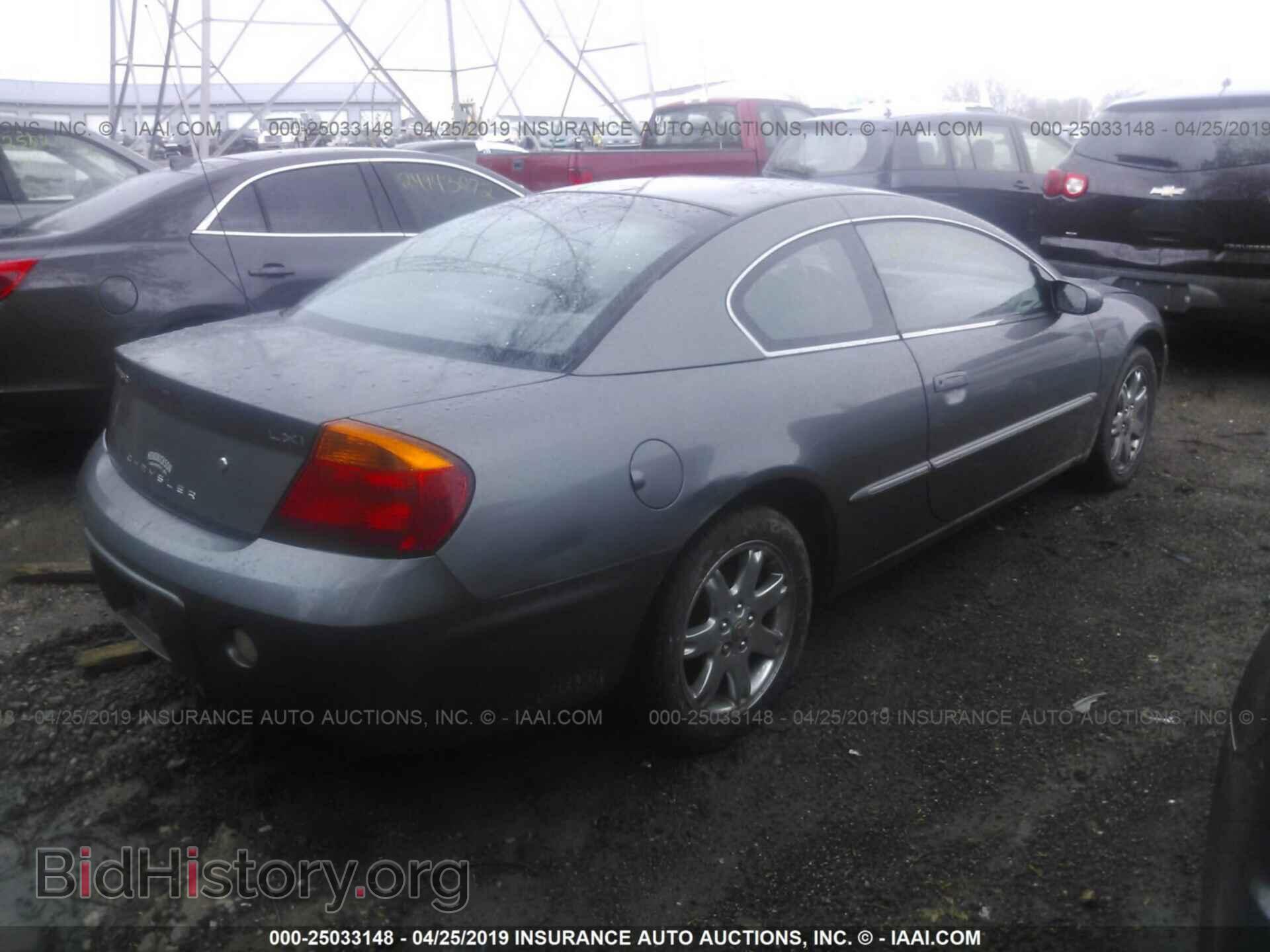 2002 CHRYSLER SEBRING - VIN: 4C3AG52H42E021264 - Фото 4