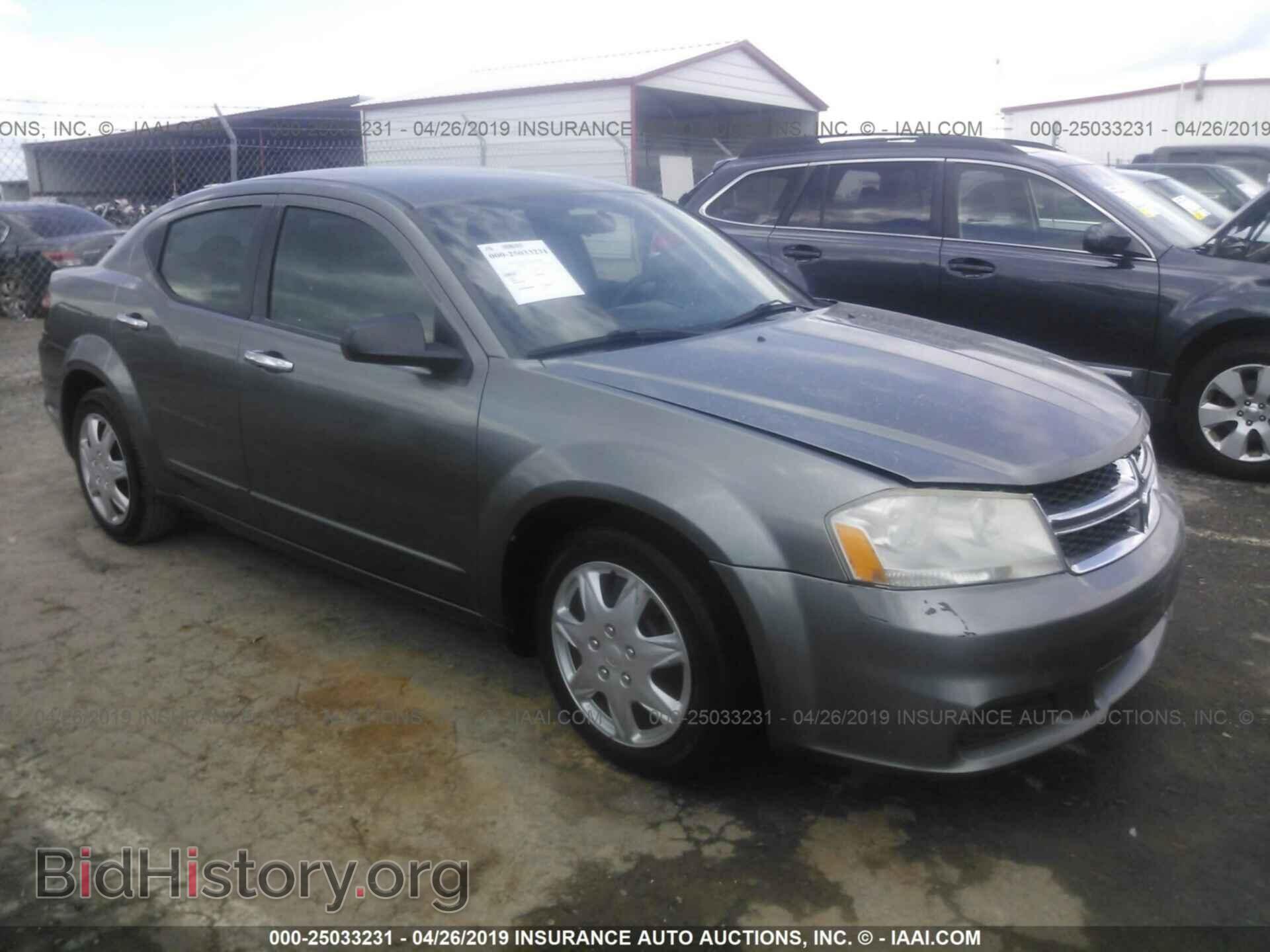 Фотография 1C3CDZAB2CN206700 - DODGE AVENGER 2012