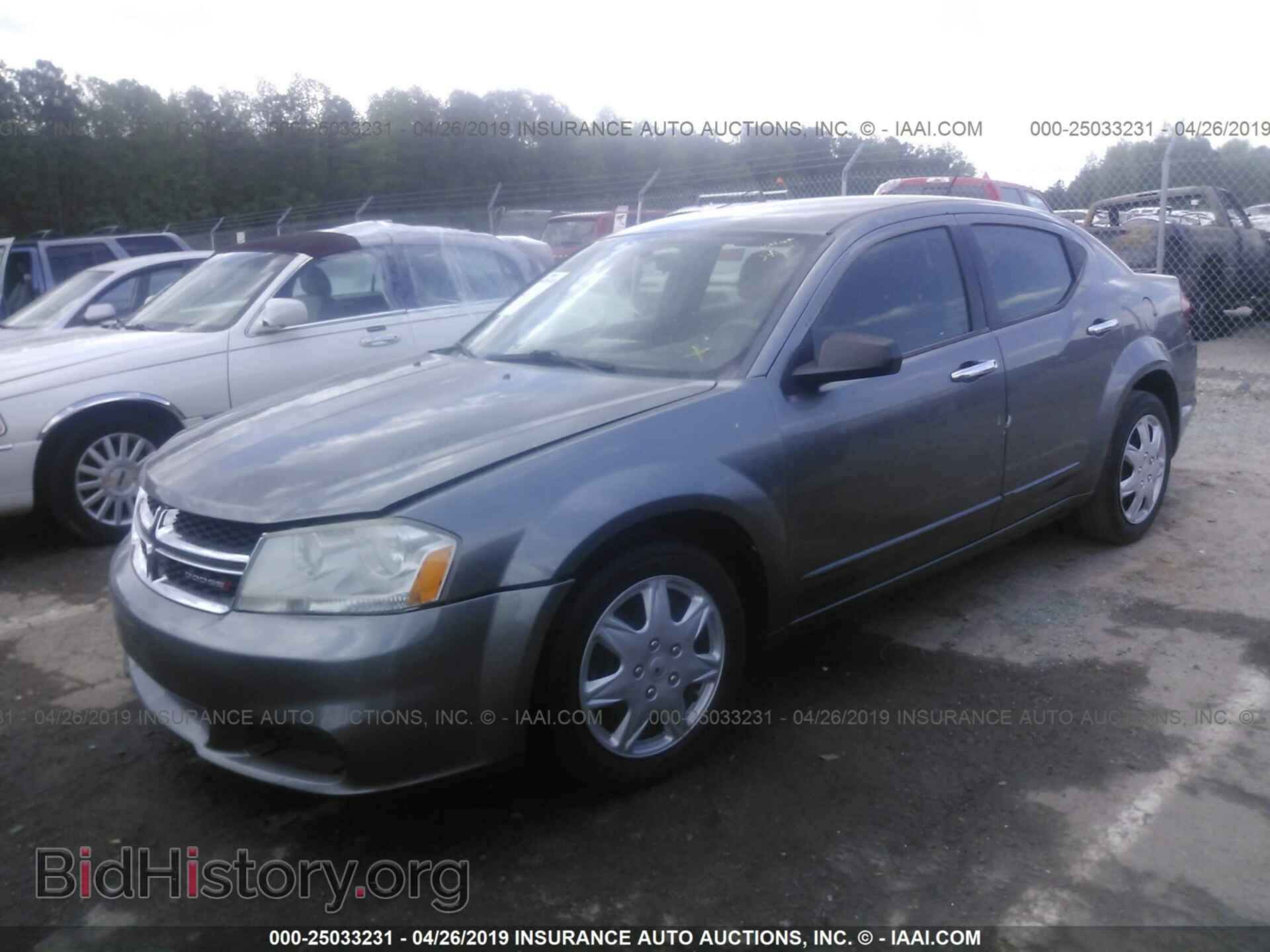 2012 DODGE AVENGER - VIN: 1C3CDZAB2CN206700 - Фото 2