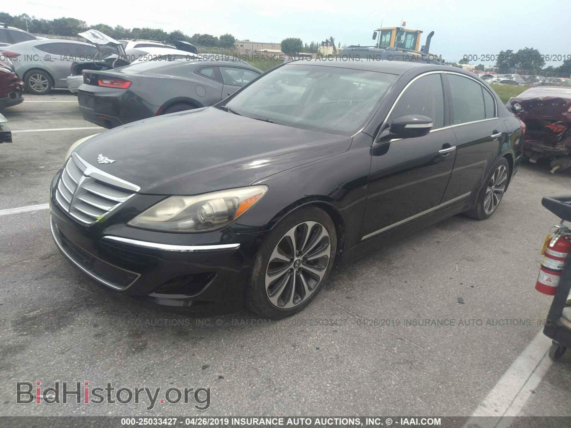 2012 HYUNDAI GENESIS - VIN: KMHGC4DH8CU168653 - Фото 2