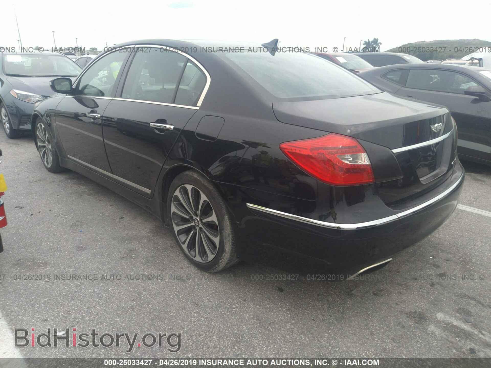 2012 HYUNDAI GENESIS - VIN: KMHGC4DH8CU168653 - Фото 3