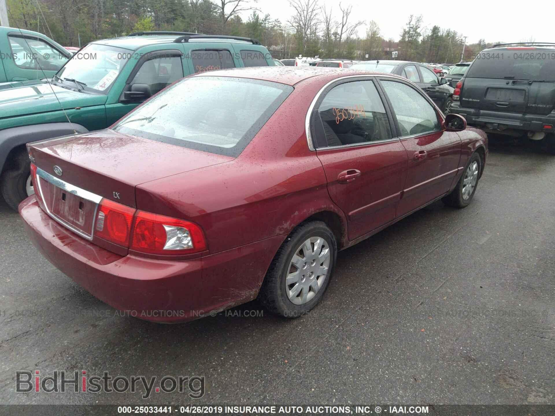2006 KIA OPTIMA - VIN: KNAGD126265453717 - Фото 4