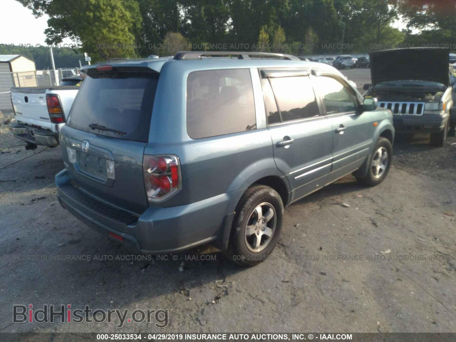 2007 HONDA PILOT - VIN: 5FNYF286X7B036232 - Фото 4
