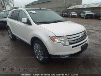 2009 Ford EDGE Limited, white — VIN 2FMDK49C99BA44005, IAAI