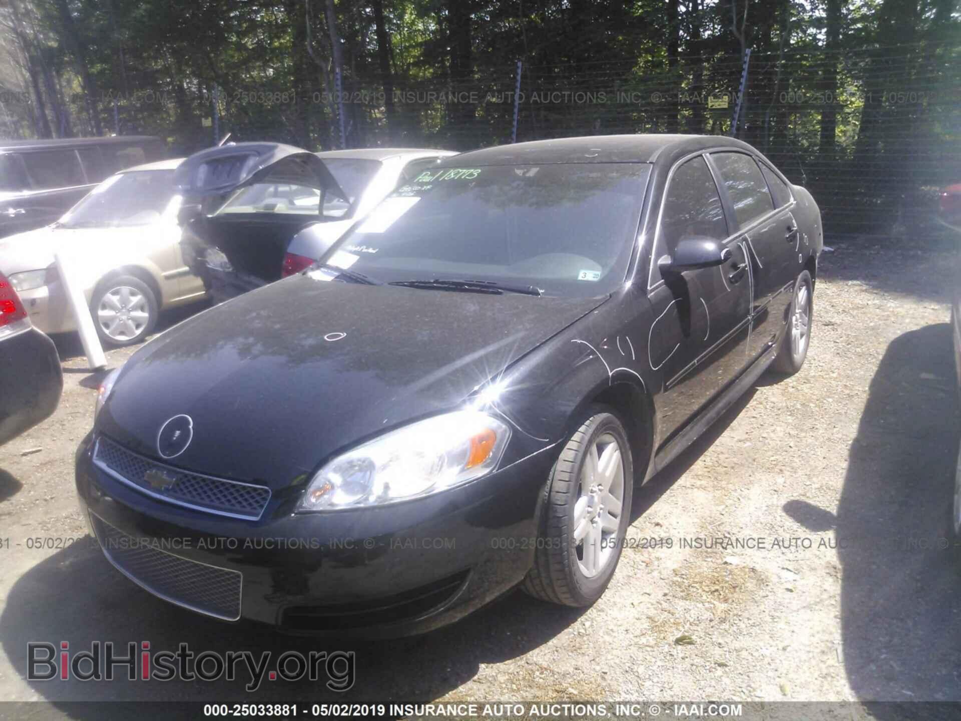 2012 CHEVROLET IMPALA - VIN: 2G1WG5E38C1302000 - Фото 2