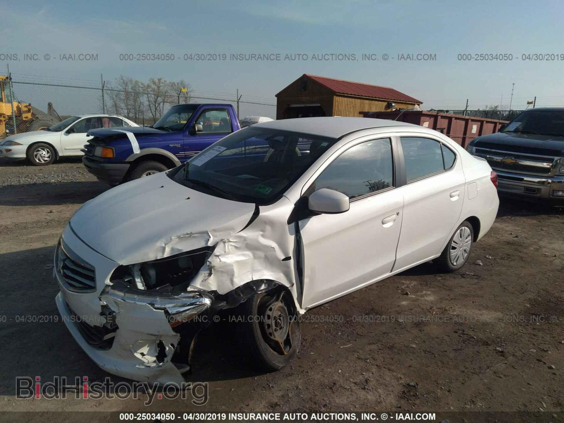 2017 MITSUBISHI MIRAGE - VIN: ML32F3FJ7HHF15900 - Фото 2