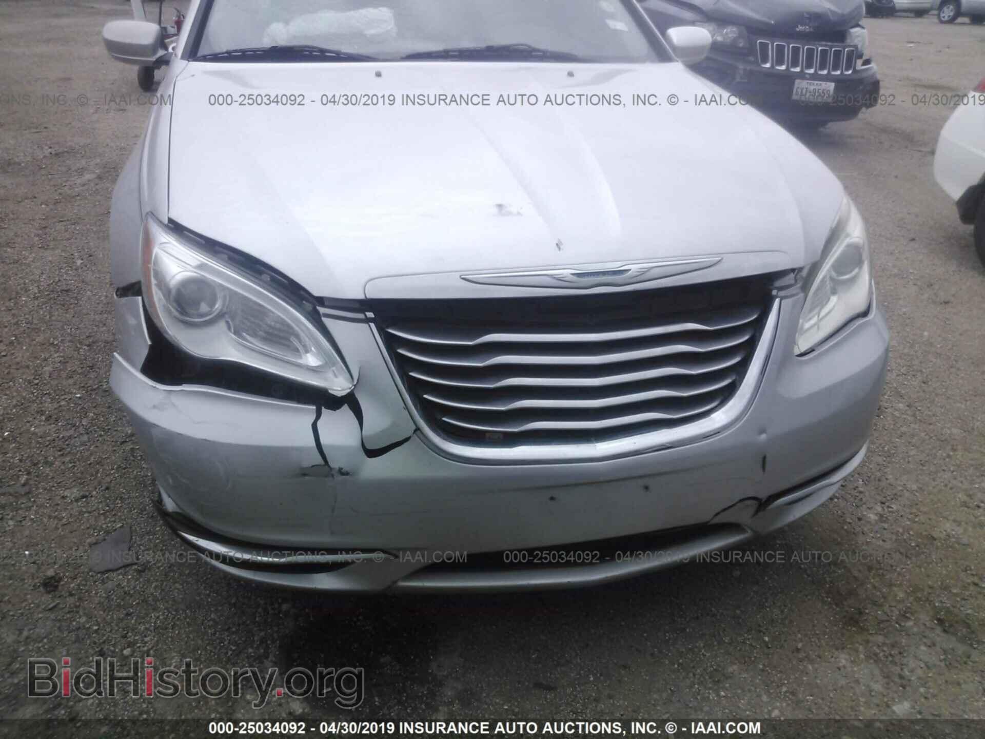 2012 CHRYSLER 200 - VIN: 1C3CCBAB1CN222672 - Фото 6