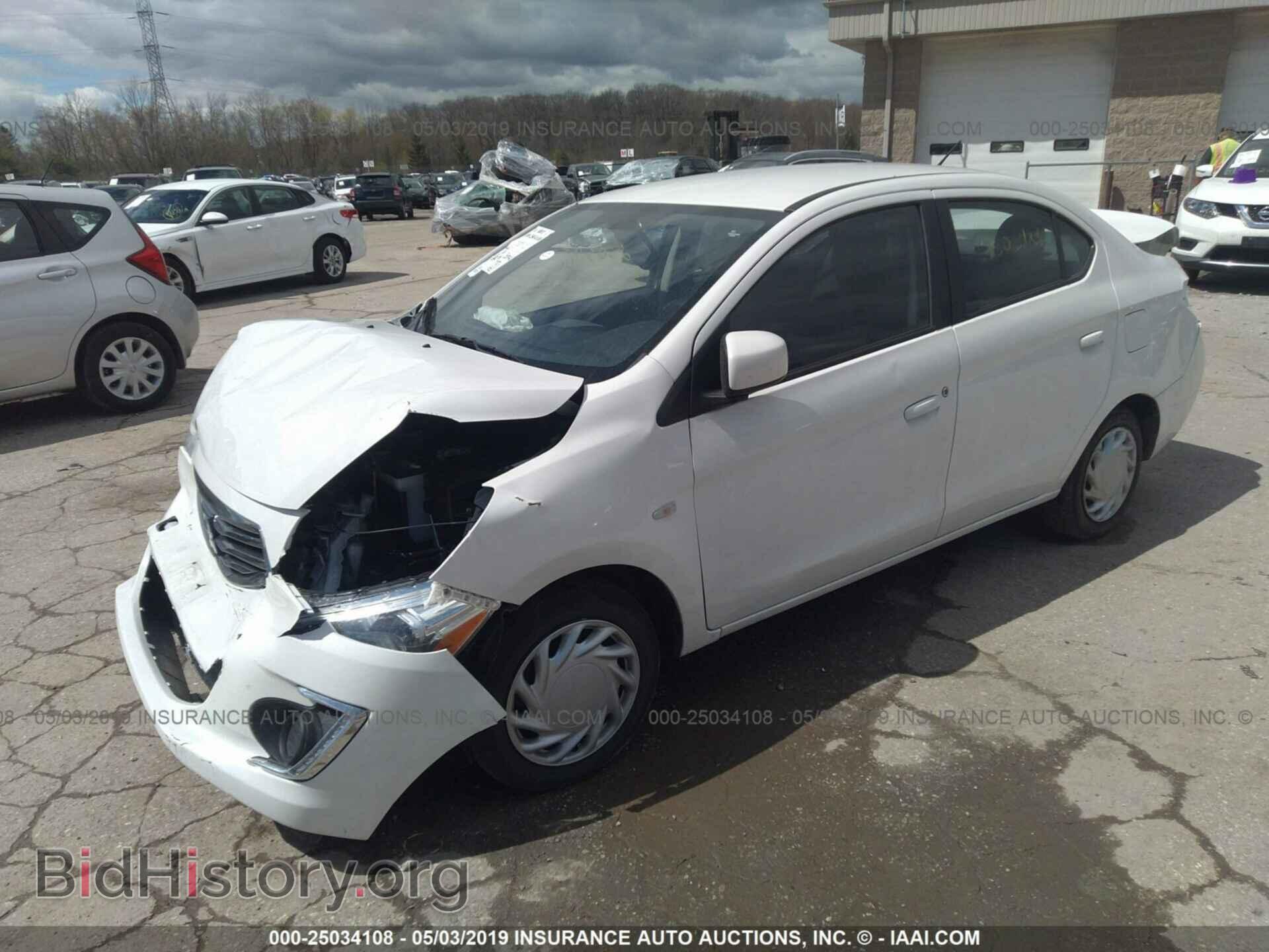 2017 MITSUBISHI MIRAGE - VIN: ML32F3FJ9HHF11315 - Фото 2