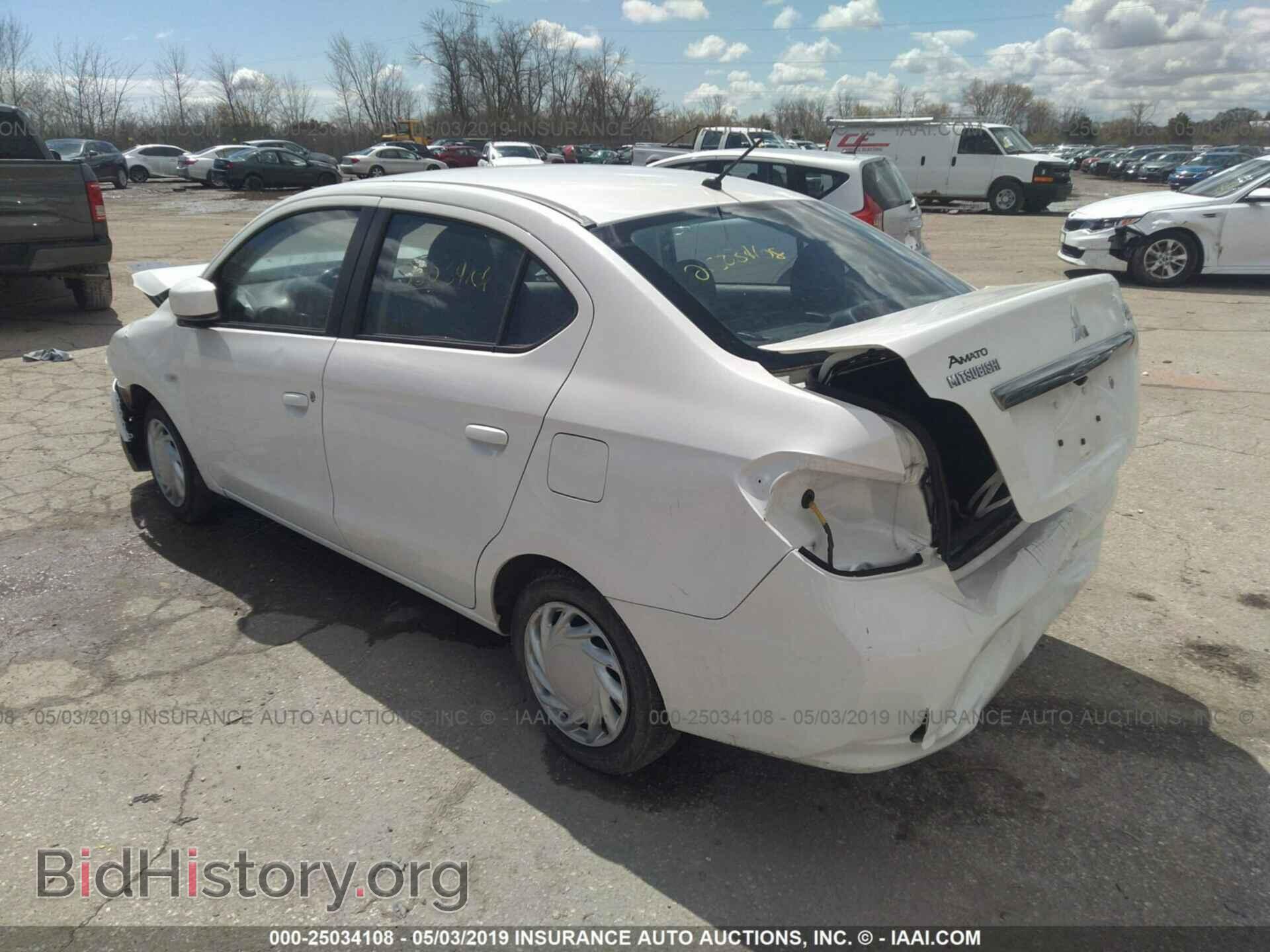 2017 MITSUBISHI MIRAGE - VIN: ML32F3FJ9HHF11315 - Фото 3