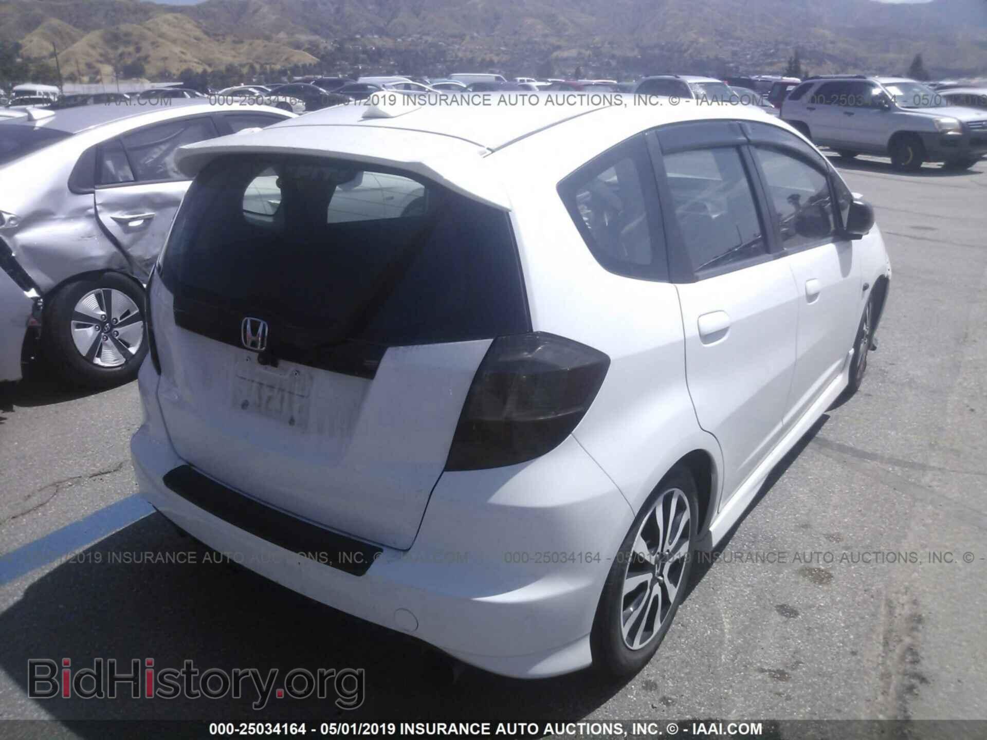 2013 HONDA FIT - VIN: JHMGE8H59DC002752 - Фото 4