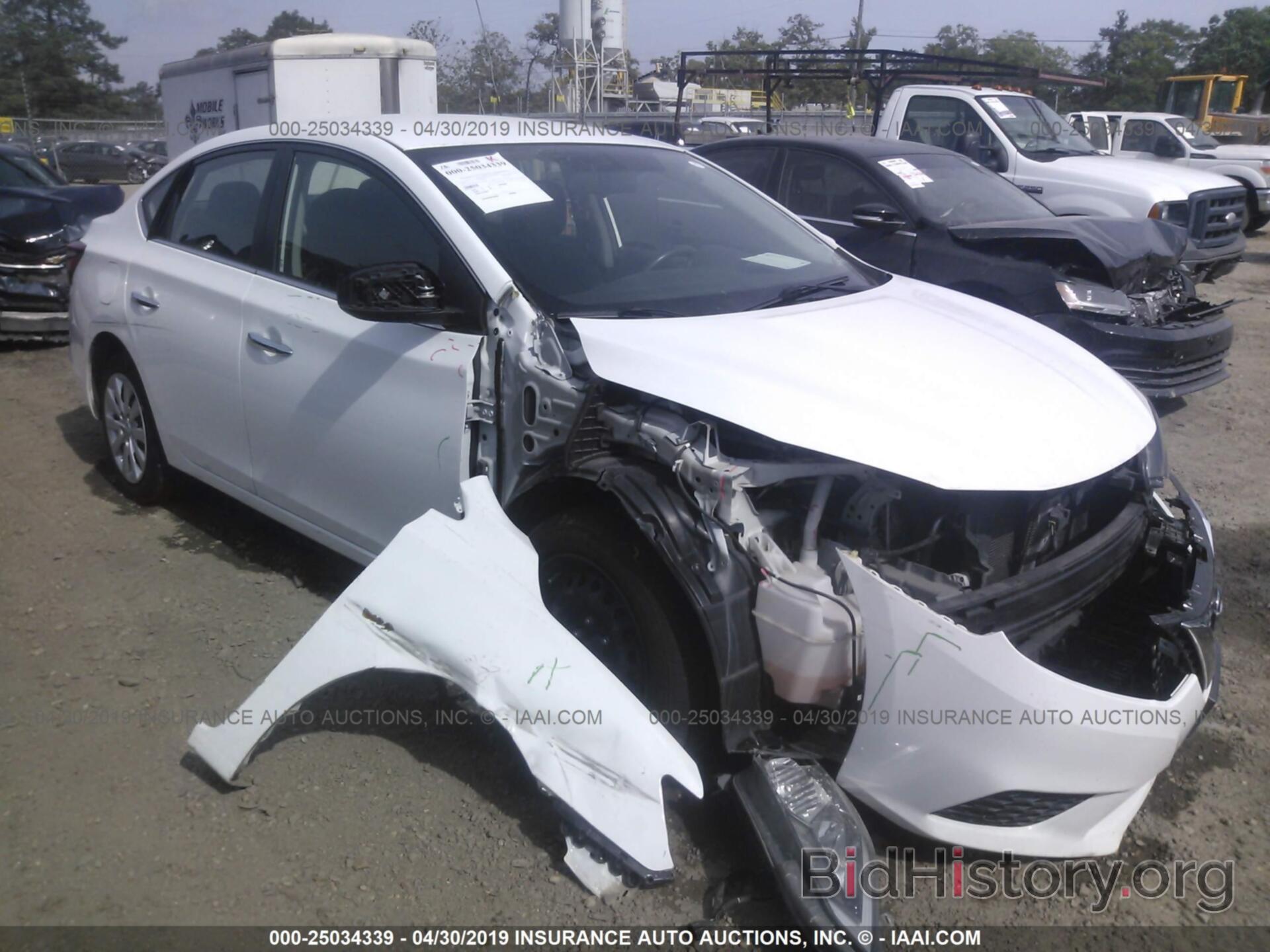 Photo 3N1AB7APXGY232126 - NISSAN SENTRA 2016