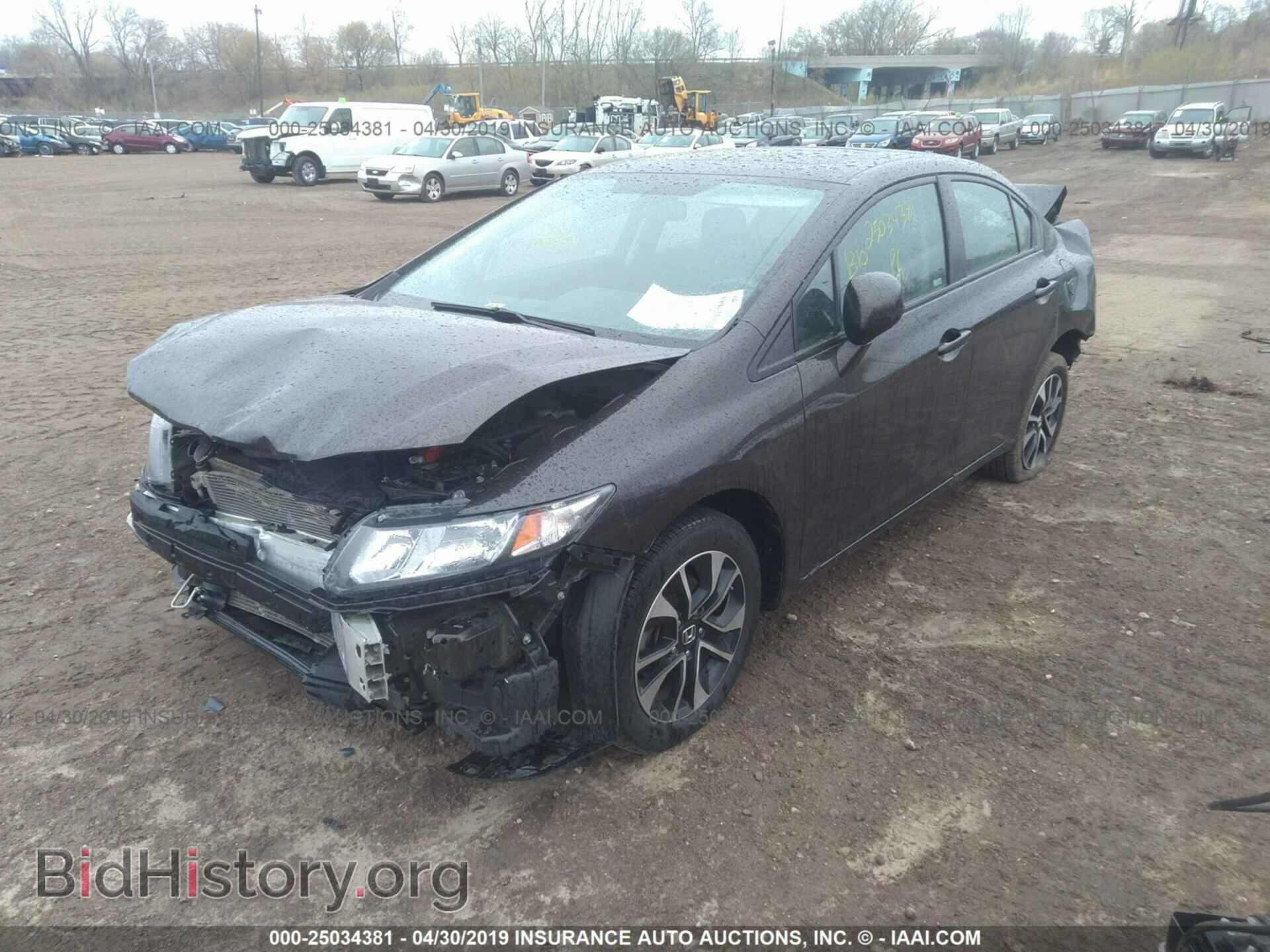 2013 HONDA CIVIC - VIN: 19XFB2F81DE047578 - Фото 2
