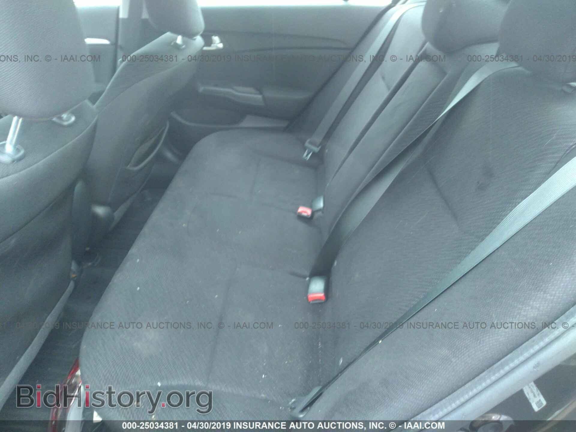 2013 HONDA CIVIC - VIN: 19XFB2F81DE047578 - Фото 8