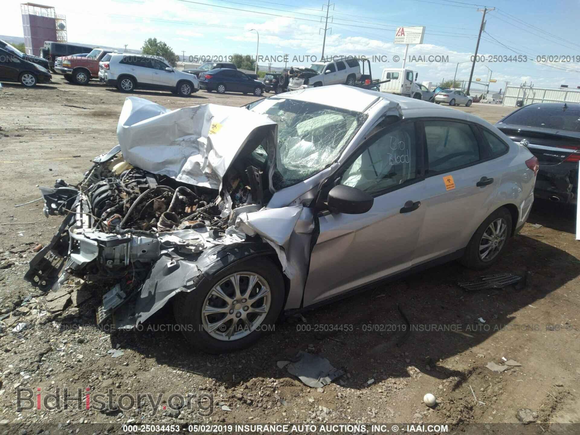 2018 FORD FOCUS - VIN: 1FADP3E20JL241281 - Фото 2