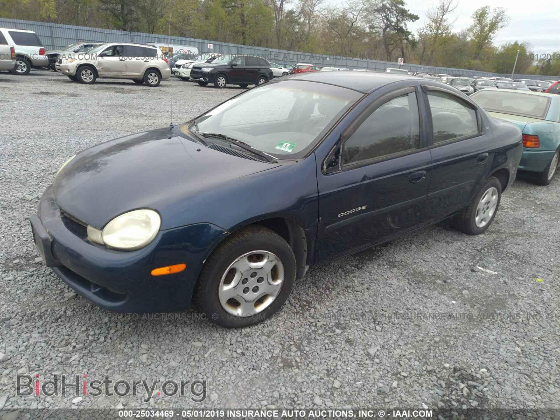 2001 DODGE NEON - VIN: 1B3ES46C91D225618 - Фото 2