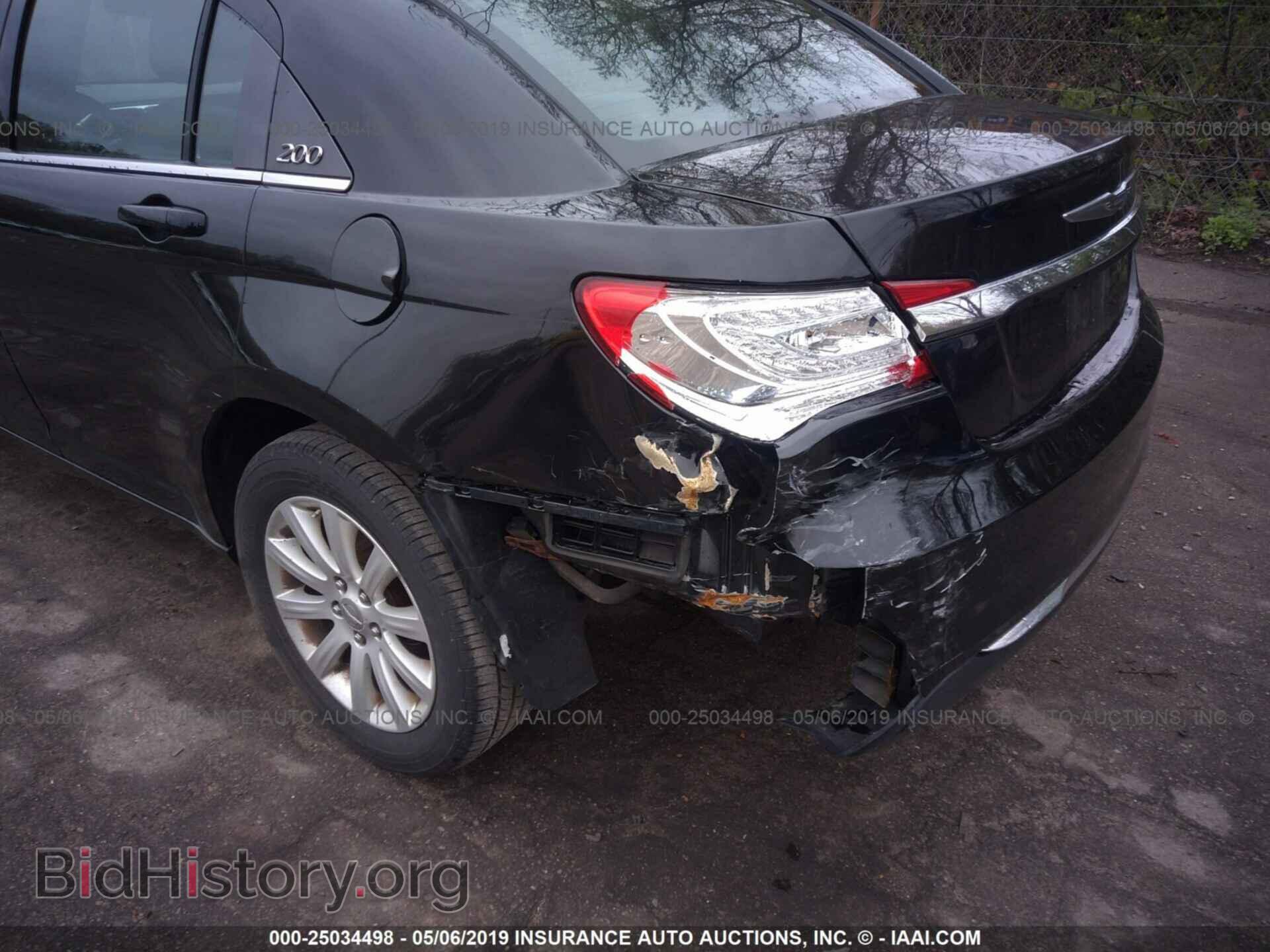 2012 CHRYSLER 200 - VIN: 1C3CCBBB2CN114124 - Фото 6
