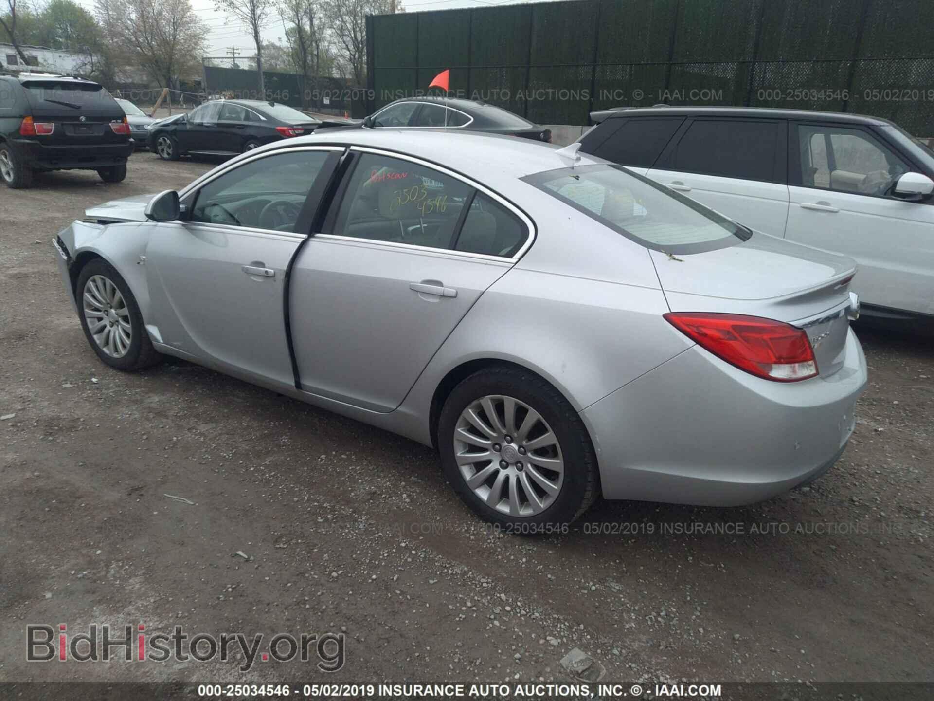 2011 BUICK REGAL - VIN: W04GR5EC2B1001632 - Фото 3