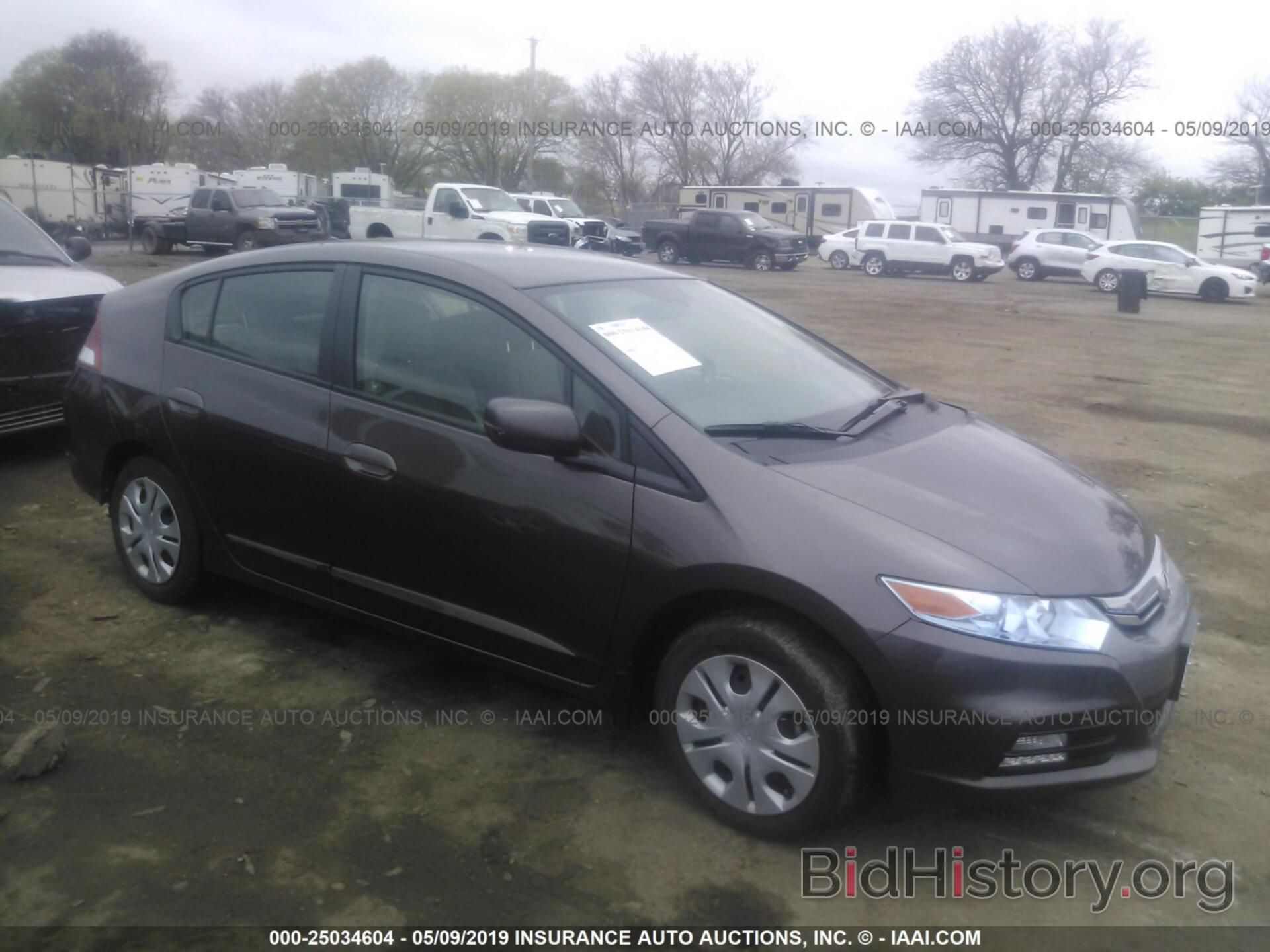 Photo JHMZE2H51CS003341 - HONDA INSIGHT 2012