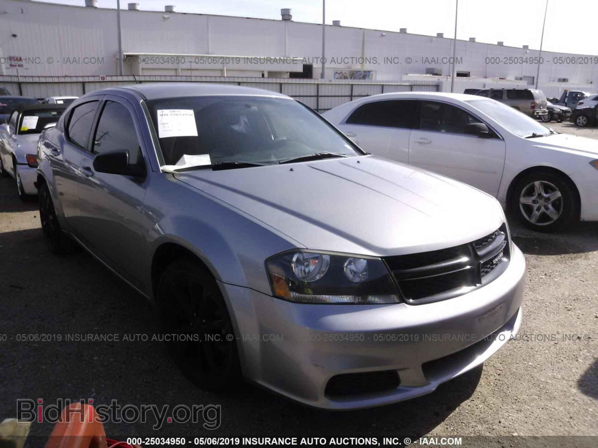 Photo 1C3CDZAB0EN201305 - DODGE AVENGER 2014