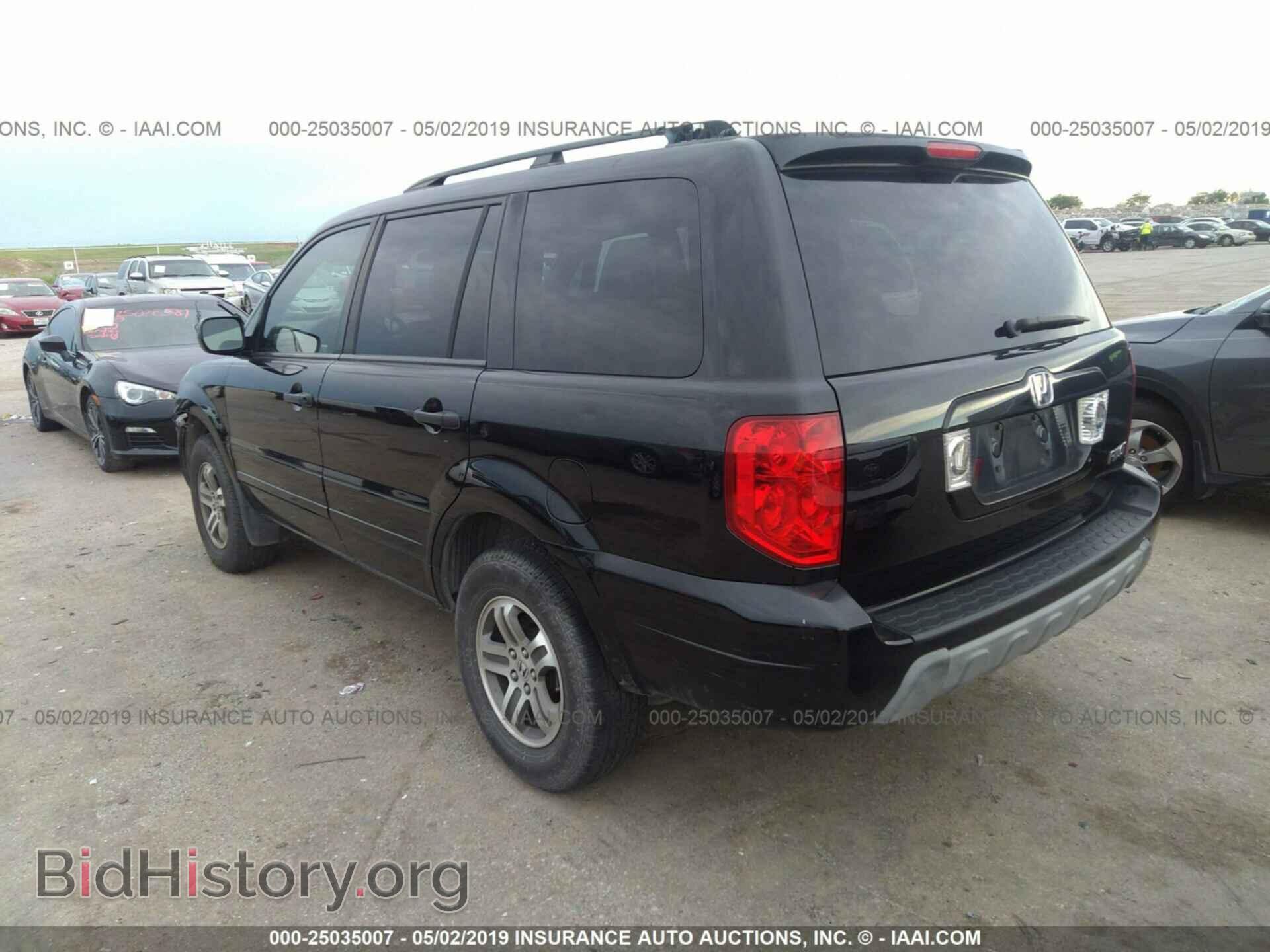 2005 HONDA PILOT - VIN: 5FNYF18655B001878 - Фото 3
