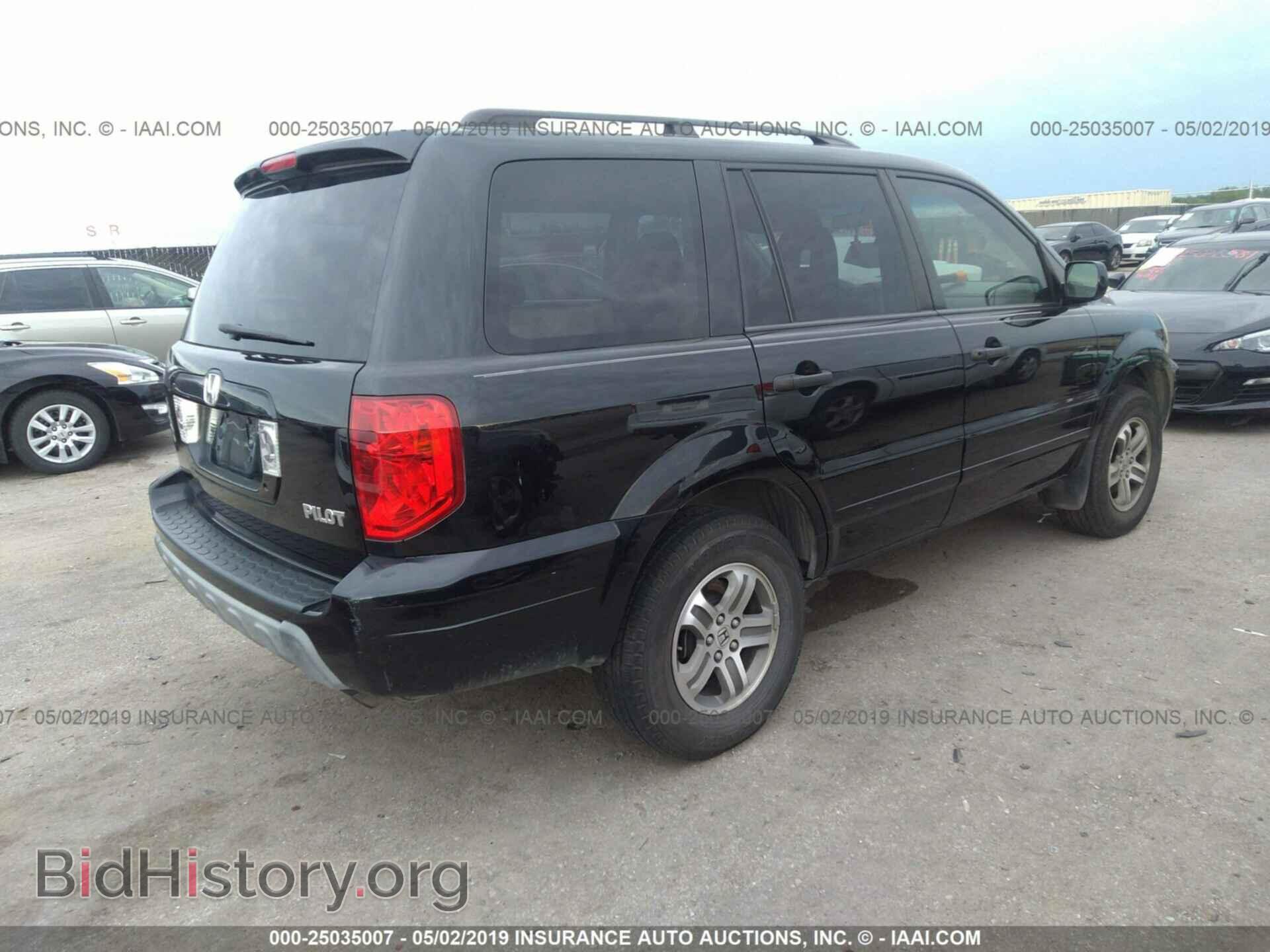 2005 HONDA PILOT - VIN: 5FNYF18655B001878 - Фото 4
