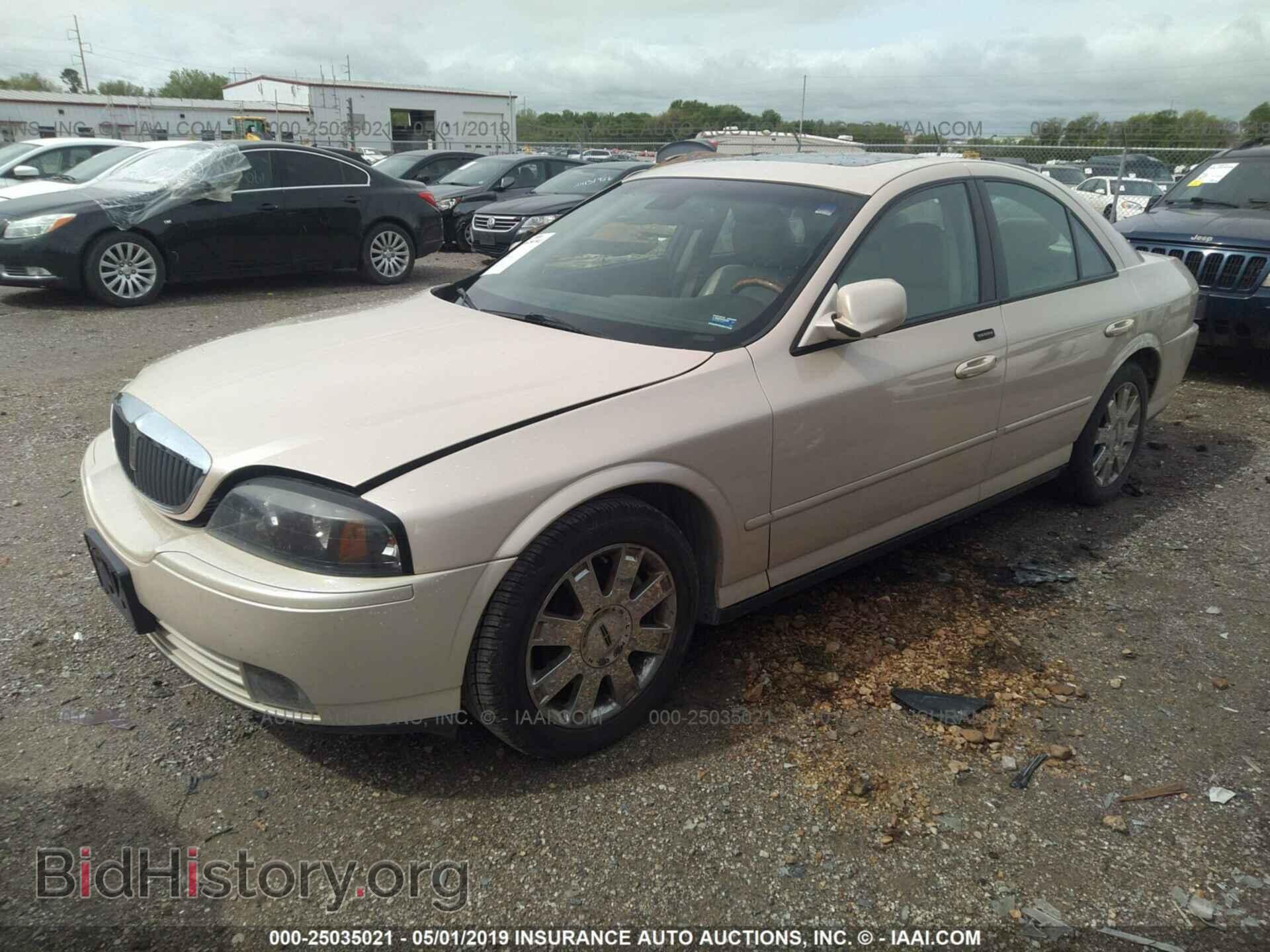 2003 LINCOLN LS - VIN: 1LNHM87A93Y698193 - Фото 2