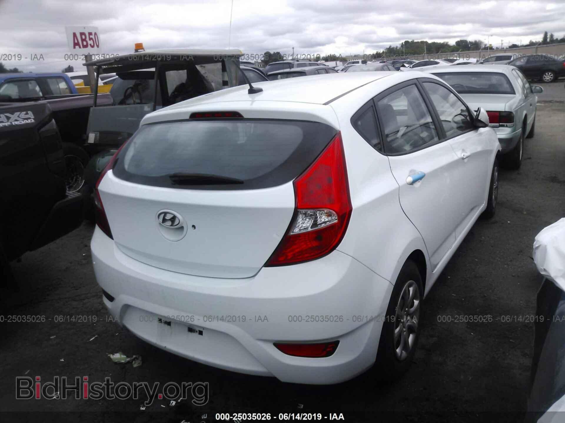 2014 HYUNDAI ACCENT - VIN: KMHCT5AE4EU145131 - Фото 4