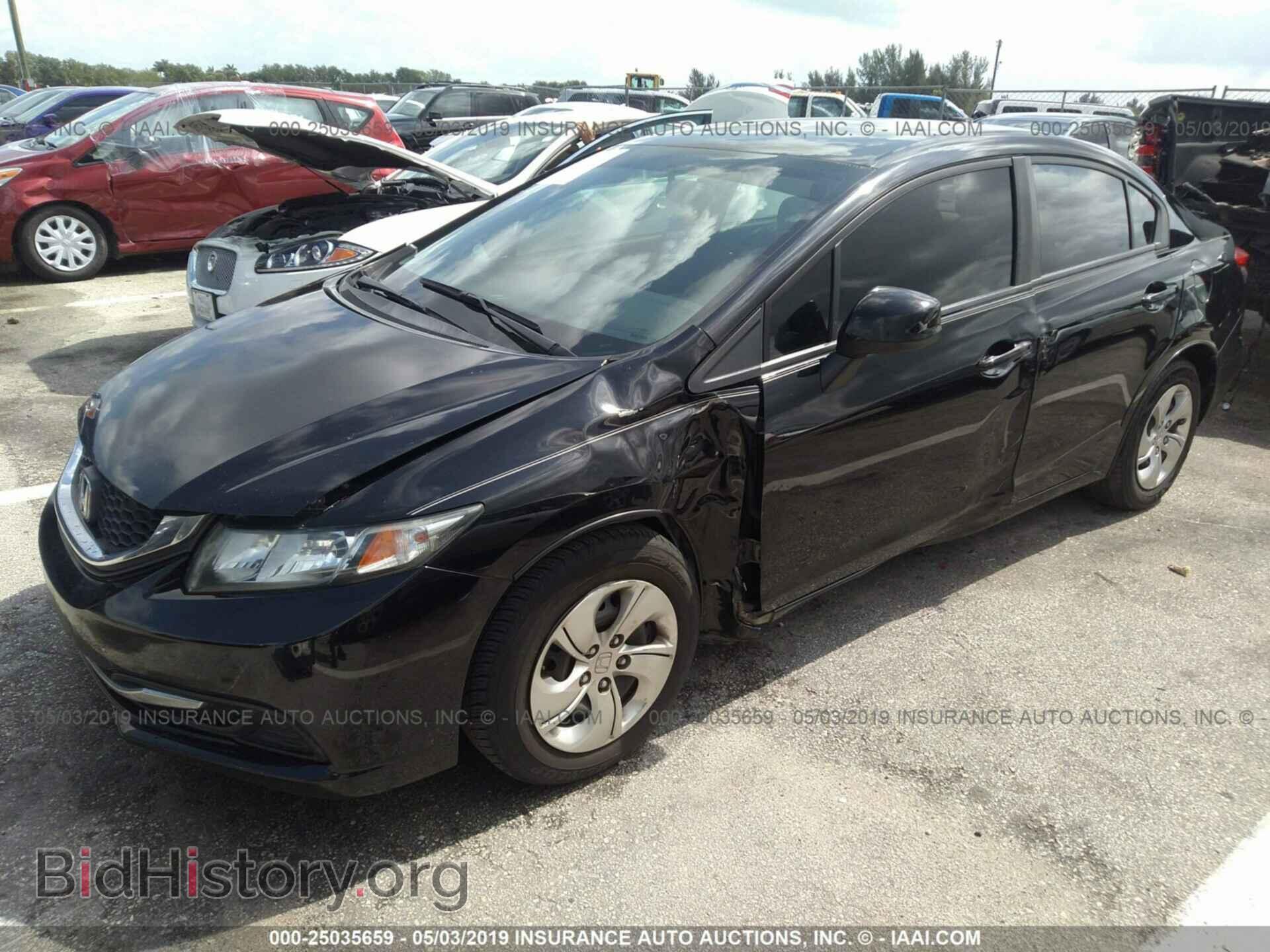 2013 HONDA CIVIC - VIN: 19XFB2F57DE033965 - Photo 2