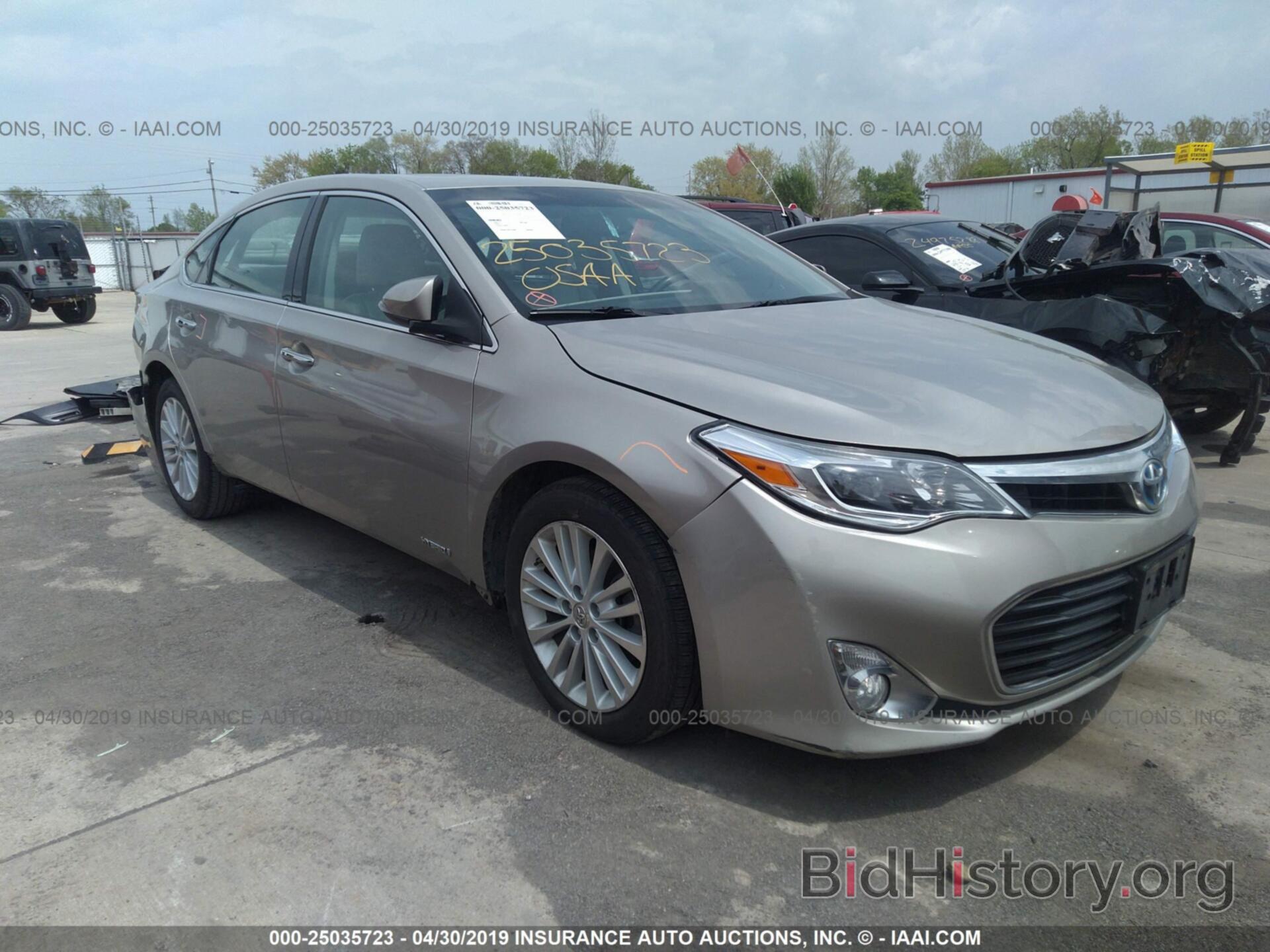 Фотография 4T1BD1EB5DU001703 - TOYOTA AVALON 2013