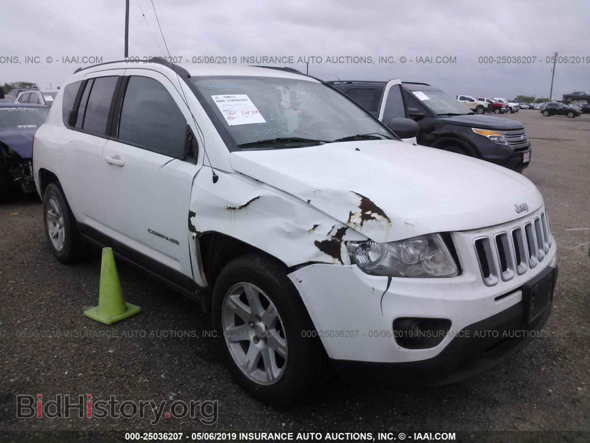 Фотография 1C4NJCBAXCD503624 - JEEP COMPASS 2012