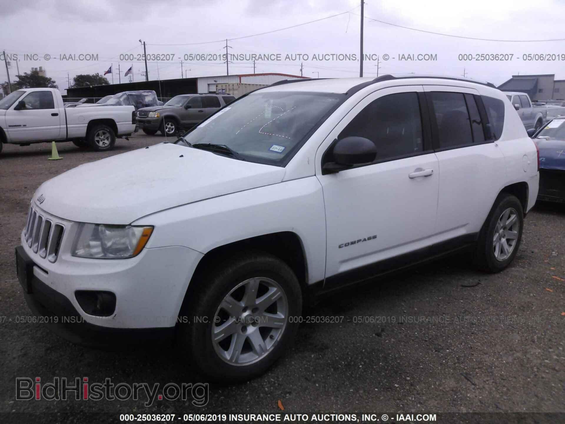 2012 JEEP COMPASS - VIN: 1C4NJCBAXCD503624 - Фото 2