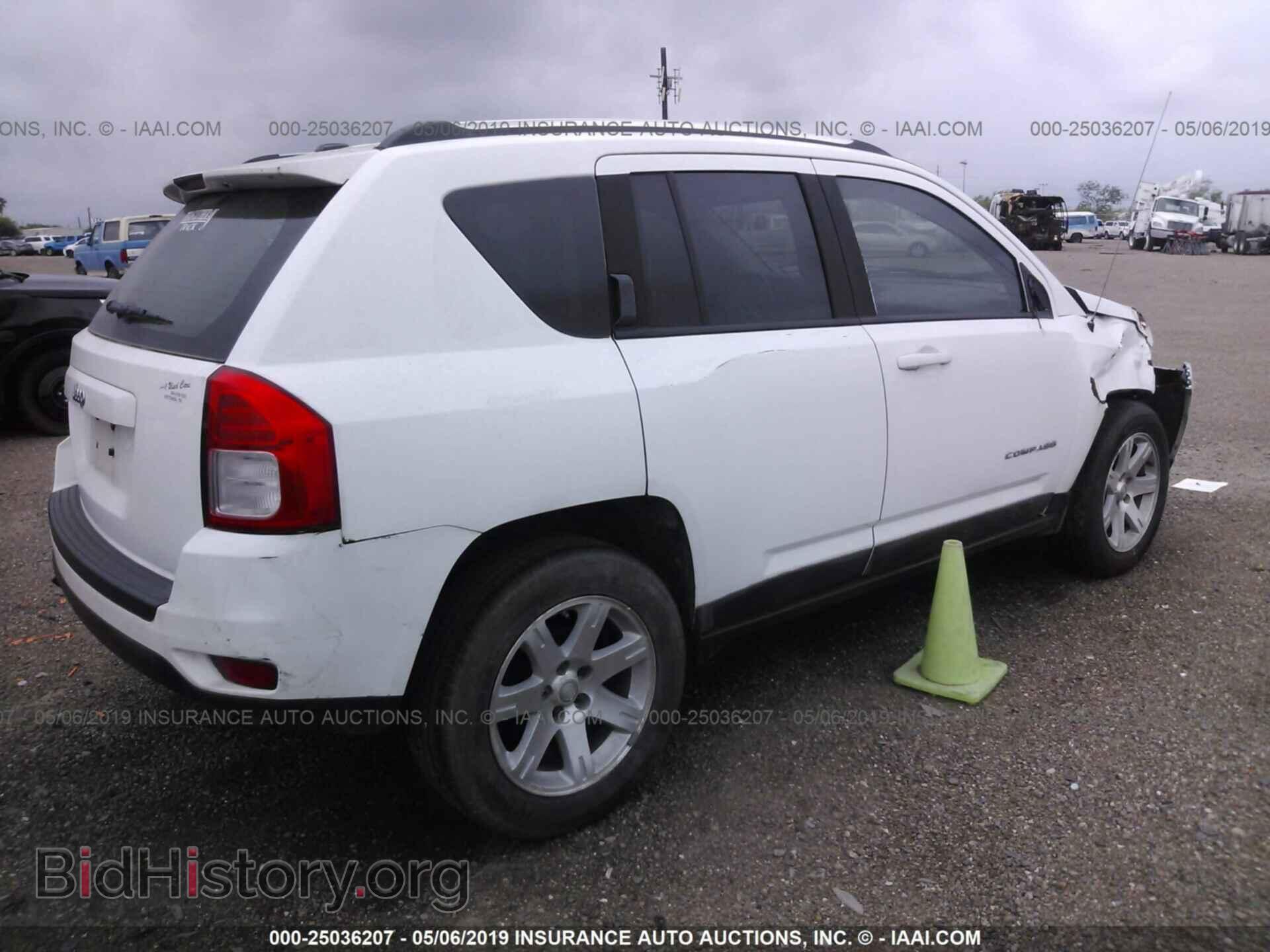 2012 JEEP COMPASS - VIN: 1C4NJCBAXCD503624 - Фото 4